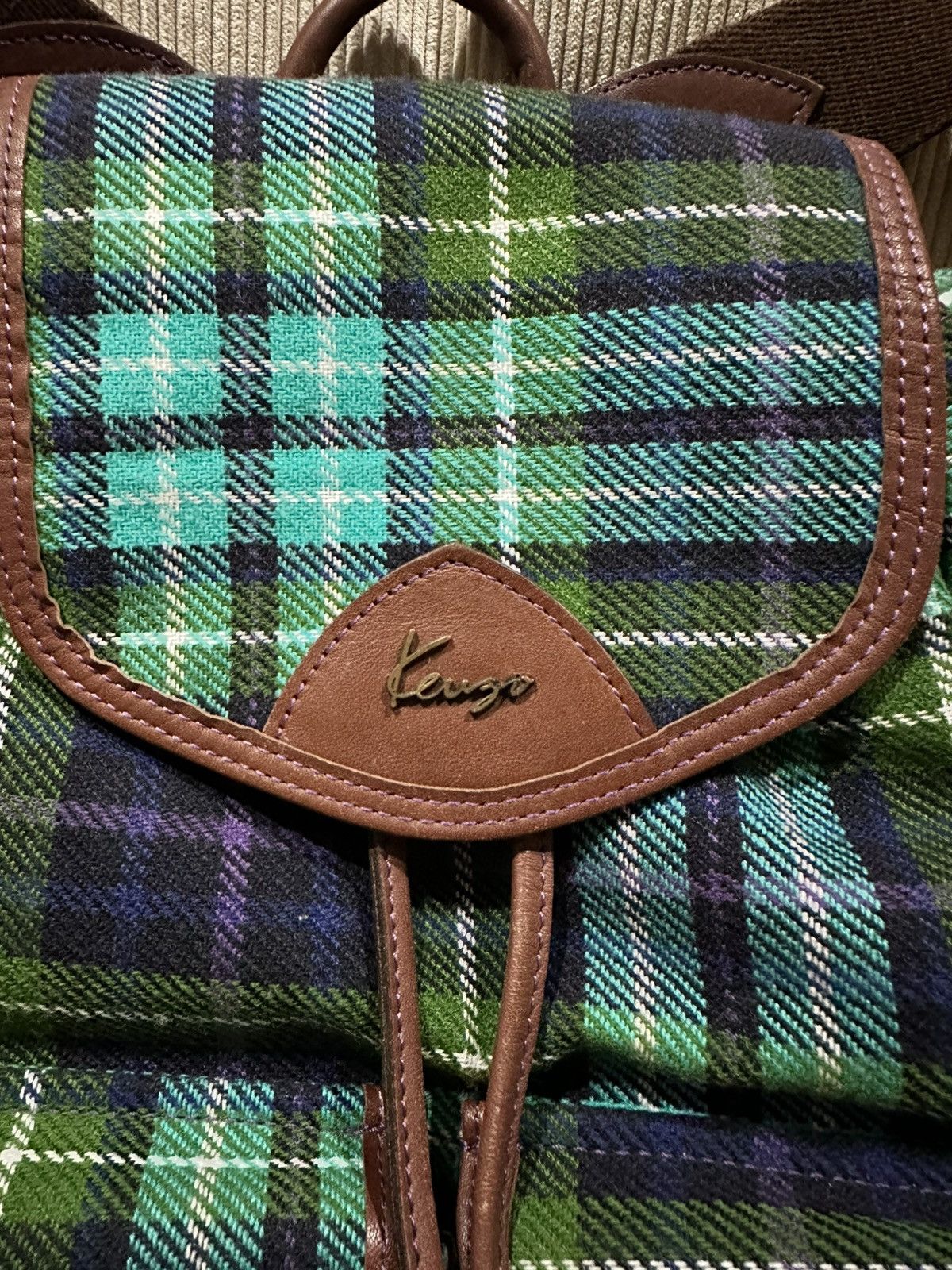 Kenzo Vintage Kenzo Mini Backpack Size ONE SIZE - 3 Thumbnail