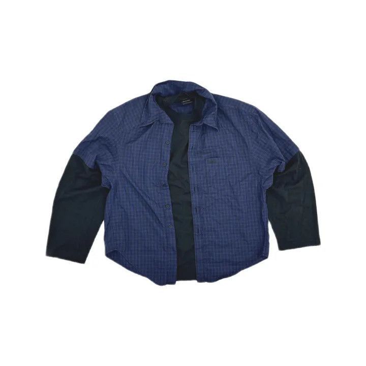 Balenciaga Balenciaga Balenciaga Blue Long Sleeve Layered TShirt -250 Size US M / EU 48-50 / 2 - 1 Thumbnail
