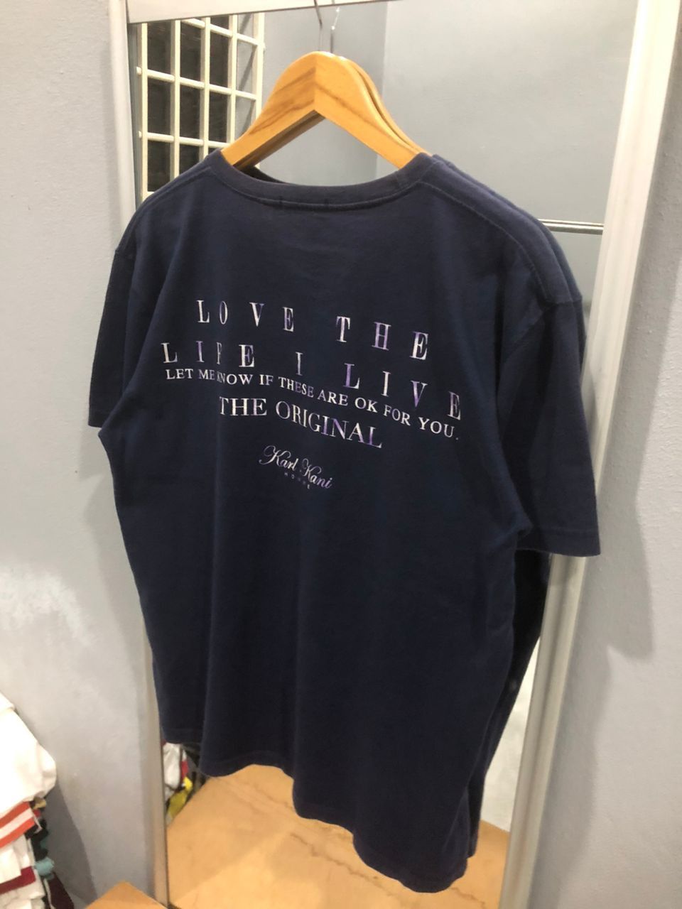Karl Kani × Rap Tees × Vintage Vintage Karl Kani Homme Signature logo Shirt Size US L / EU 52-54 / 3 - 10 Thumbnail