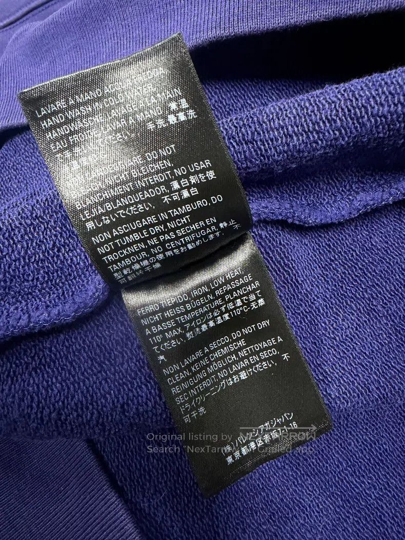 Balenciaga Balenciaga Letter Pattern Embroidered Hooded Long Sleeve S Size US L / EU 52-54 / 3 - 7 Thumbnail