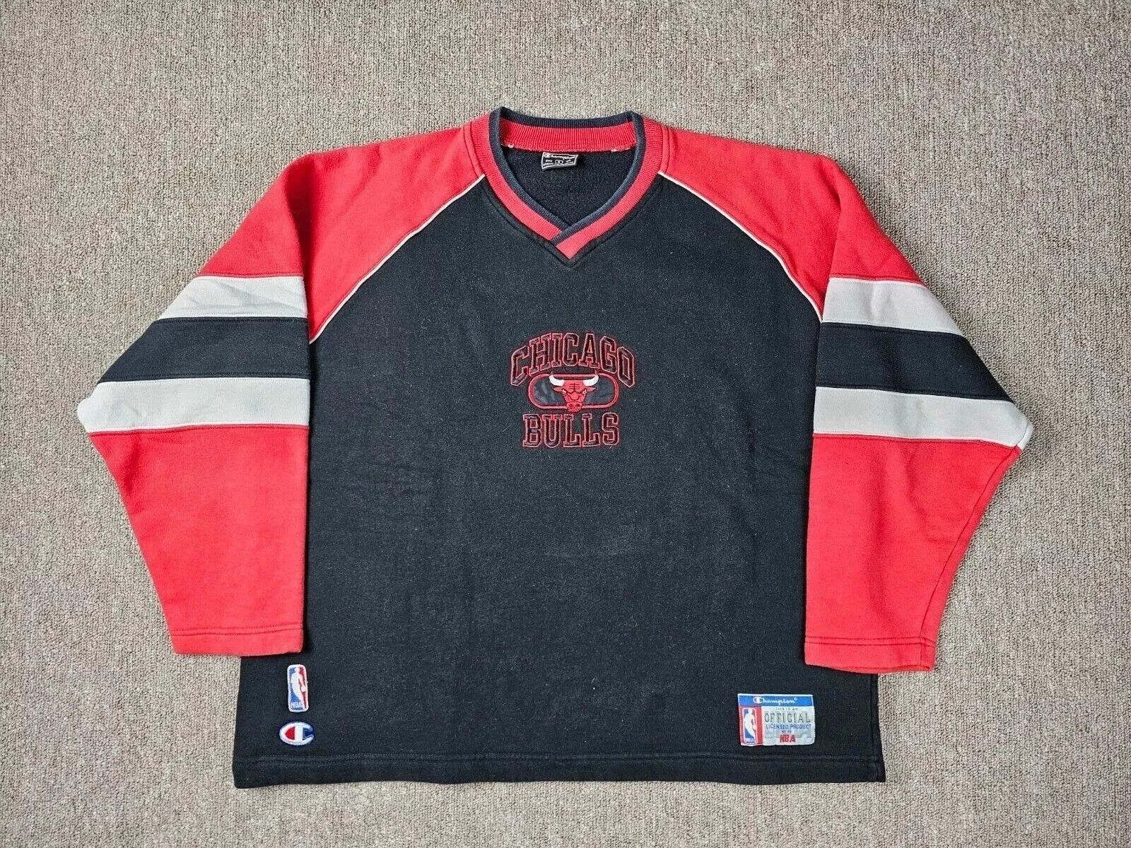 Champion Champion Chicago Bulls 90s NBA Crewneck Sweatshirt Men S Size US S / EU 44-46 / 1 - 1 Thumbnail