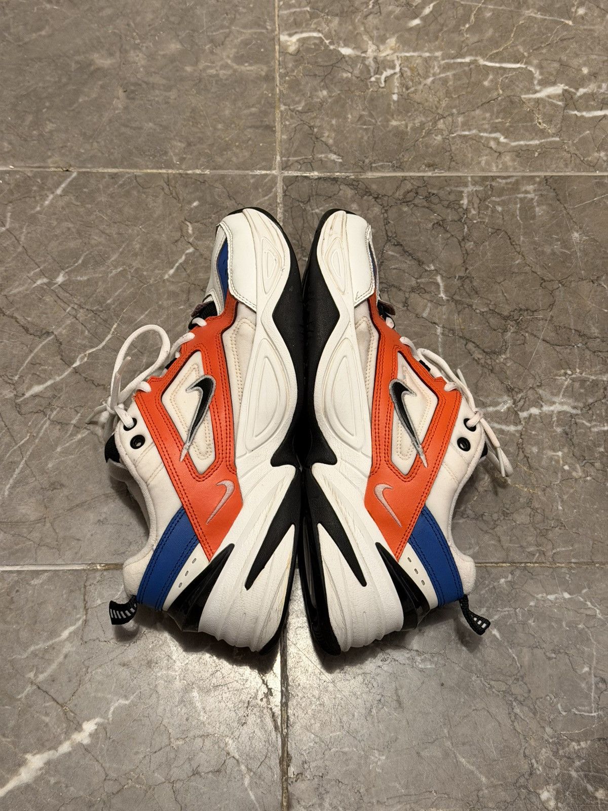 Nike Nike M2K Tekno “Summit White / Black – Team Orange” Size US 8.5 / EU 41-42 - 1 Thumbnail
