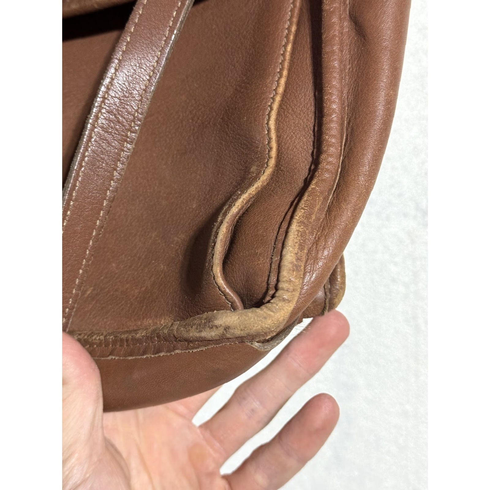 George VINTAGE Jack Georges USA Leather chestnut brown professional Attaché briefcase Bag Size ONE SIZE - 5 Thumbnail