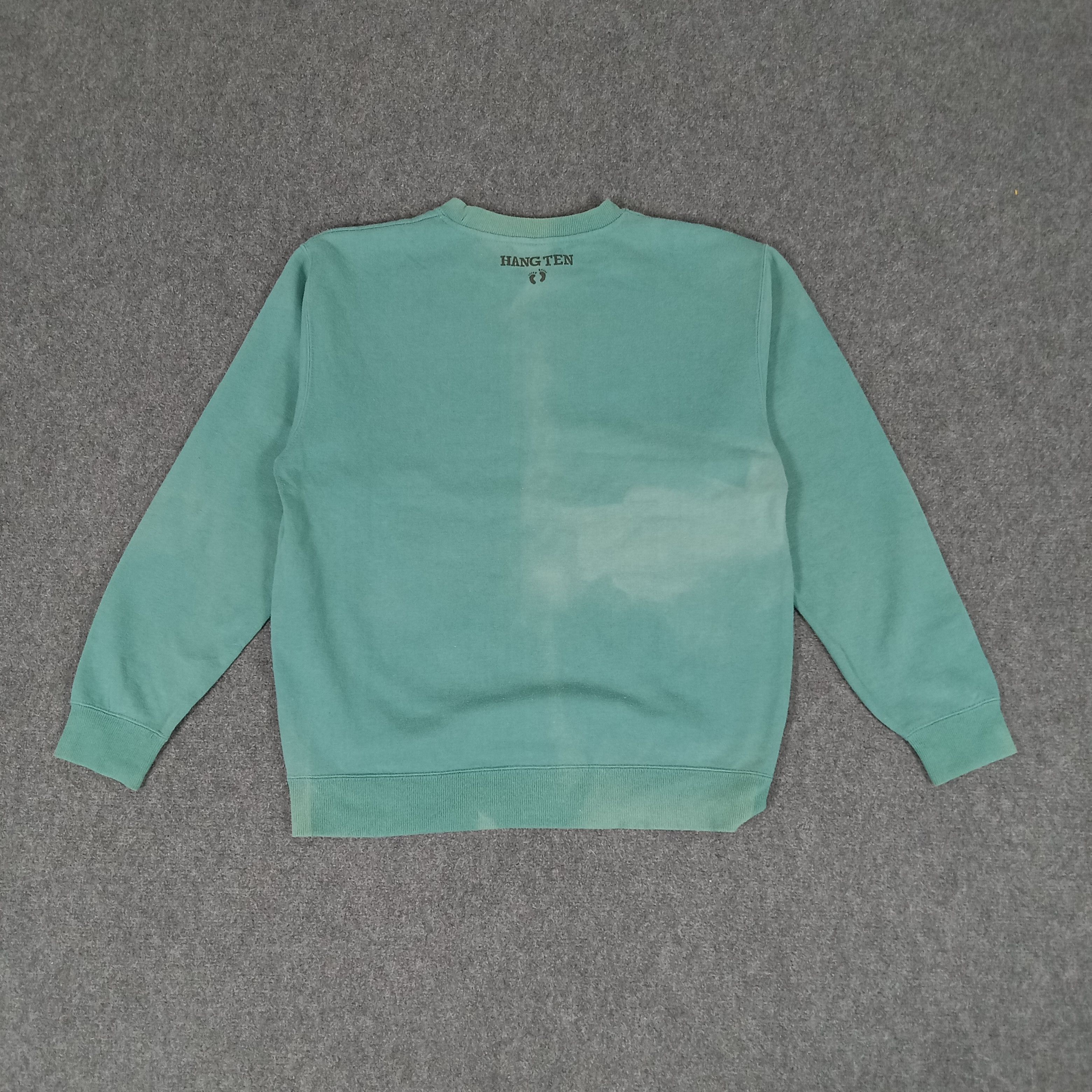 Hang Ten × Vintage Hang Ten American Streetwear Style Sweatshirt Size US M / EU 48-50 / 2 - 4 Thumbnail