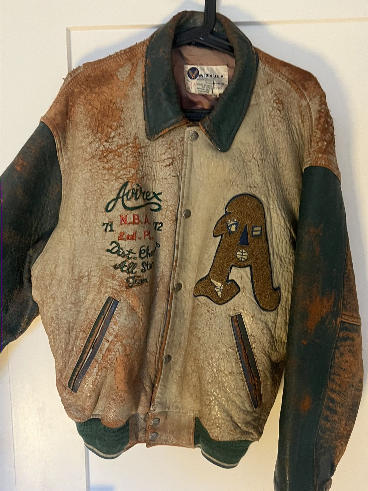 Avirex × Vintage Avirex Leather Jacket Size US M / EU 48-50 / 2 - 2 Thumbnail