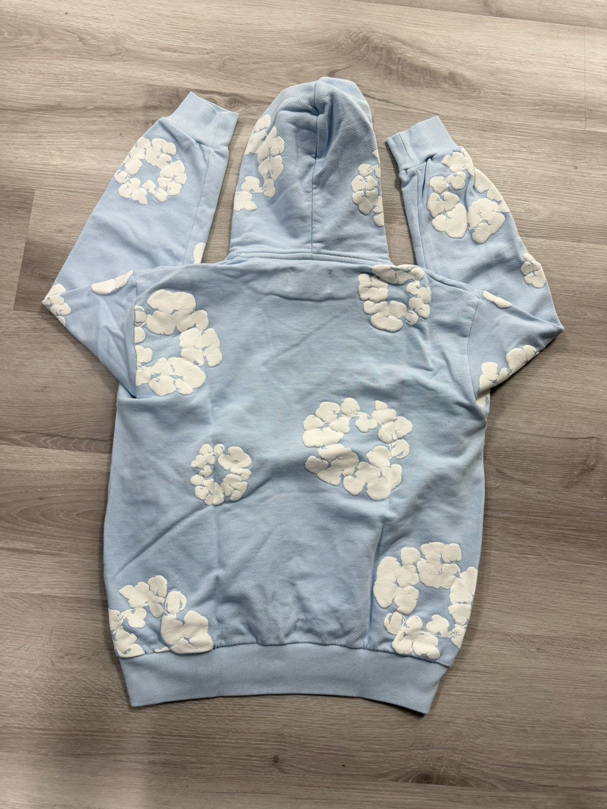 DENIM TEARS Denim Tears Mono Cotton Wreath Hoodie Size US XXS / EU 40 - 8 Thumbnail
