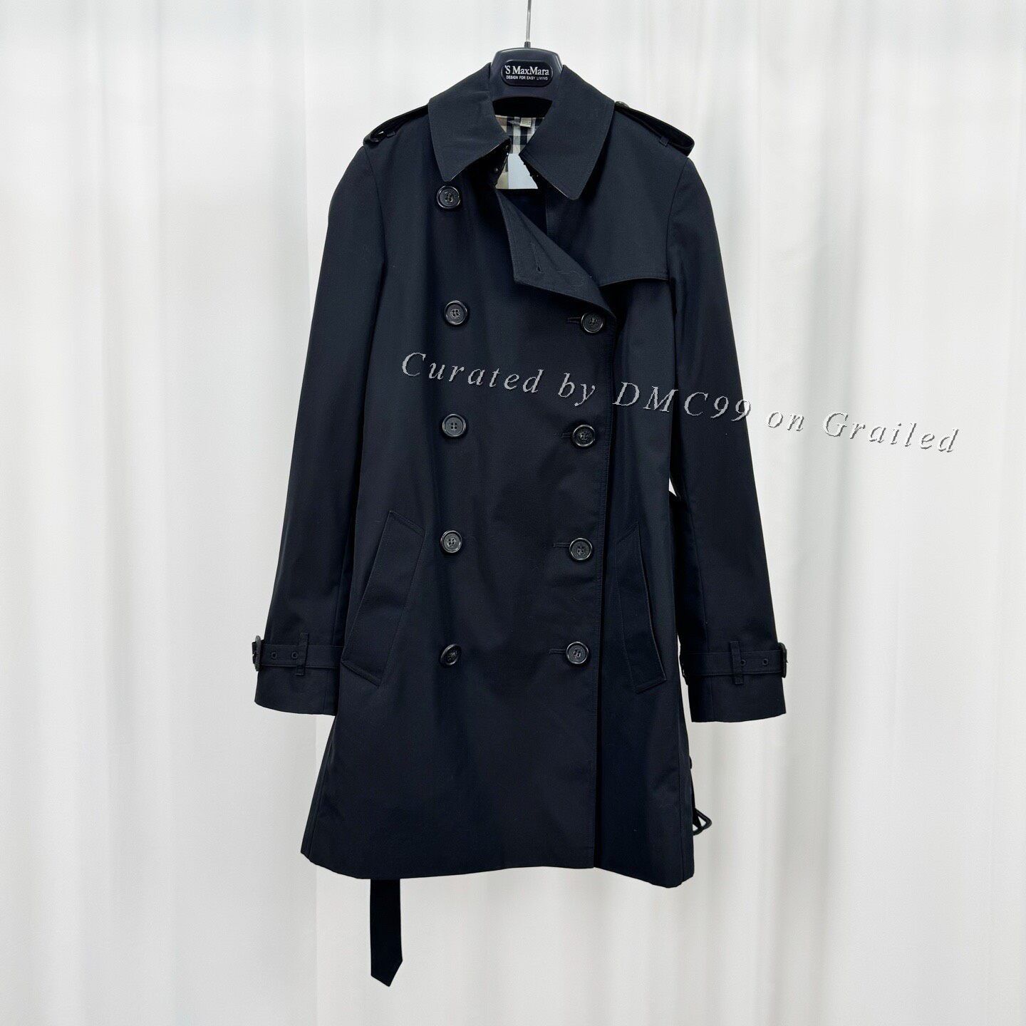 Burberry Burberry Check Lining Double-Breasted Trench Coat Size XXS / US 00 / IT 34 - 1 Thumbnail