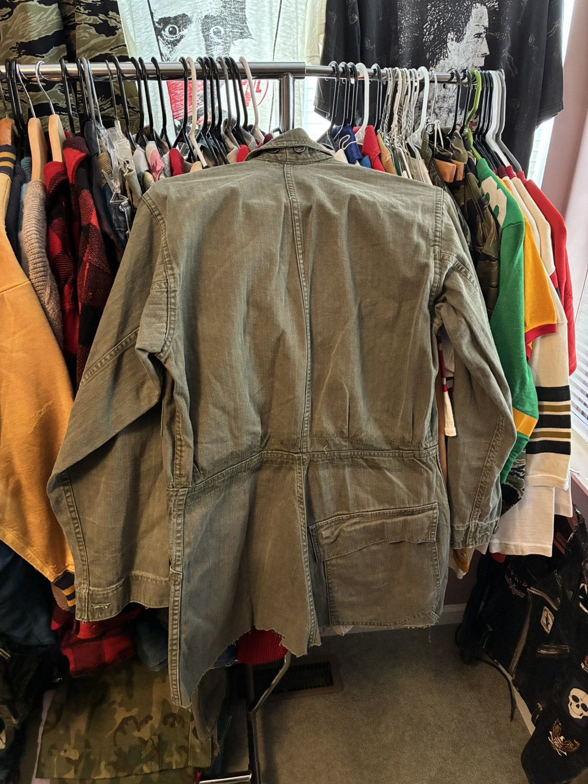 Vintage Vintage 1950s US Army hbt modified jacket Size US S / EU 44-46 / 1 - 5 Thumbnail