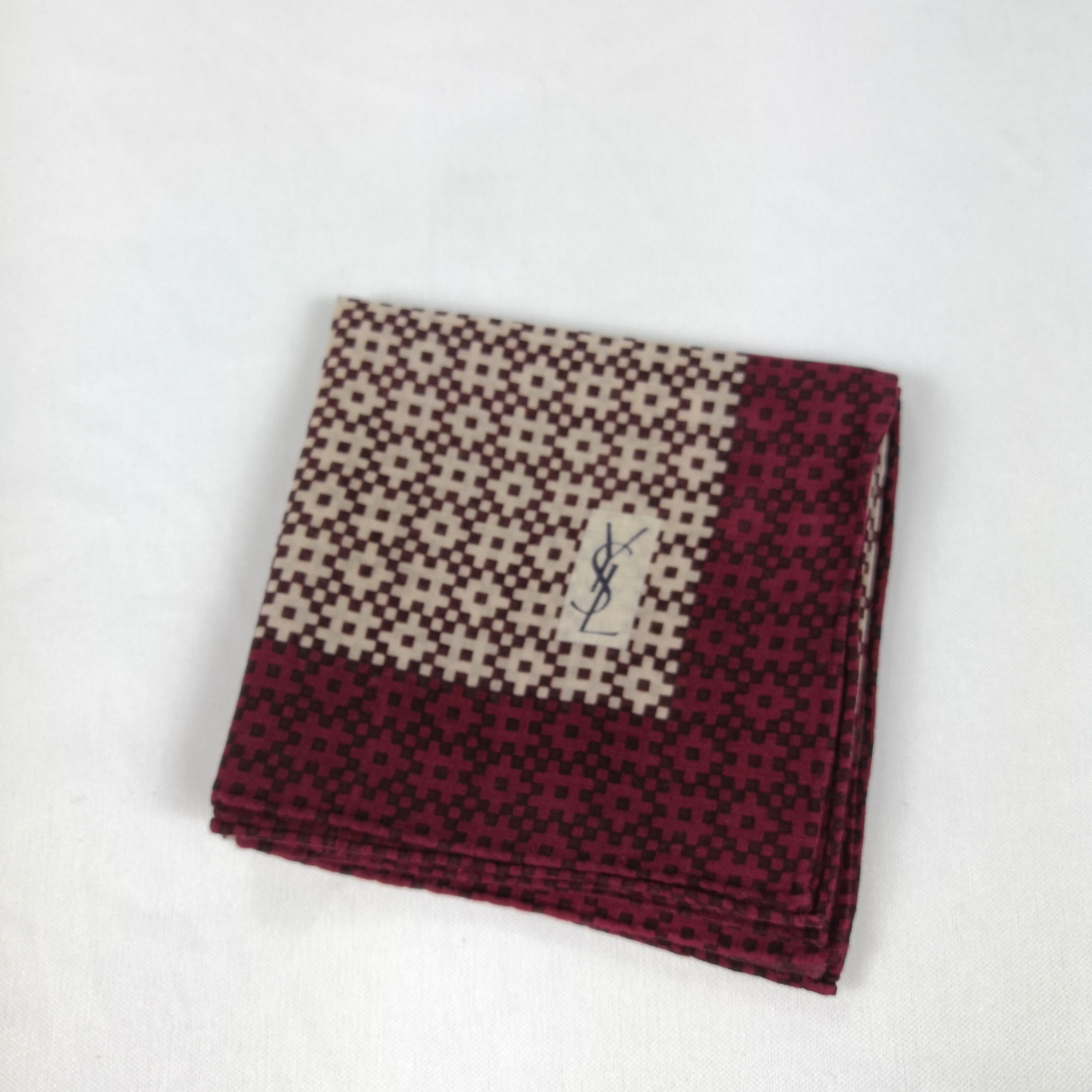 Vintage Vintage Yves Saint Laurent Bandana 56789 Size ONE SIZE - 4 Thumbnail