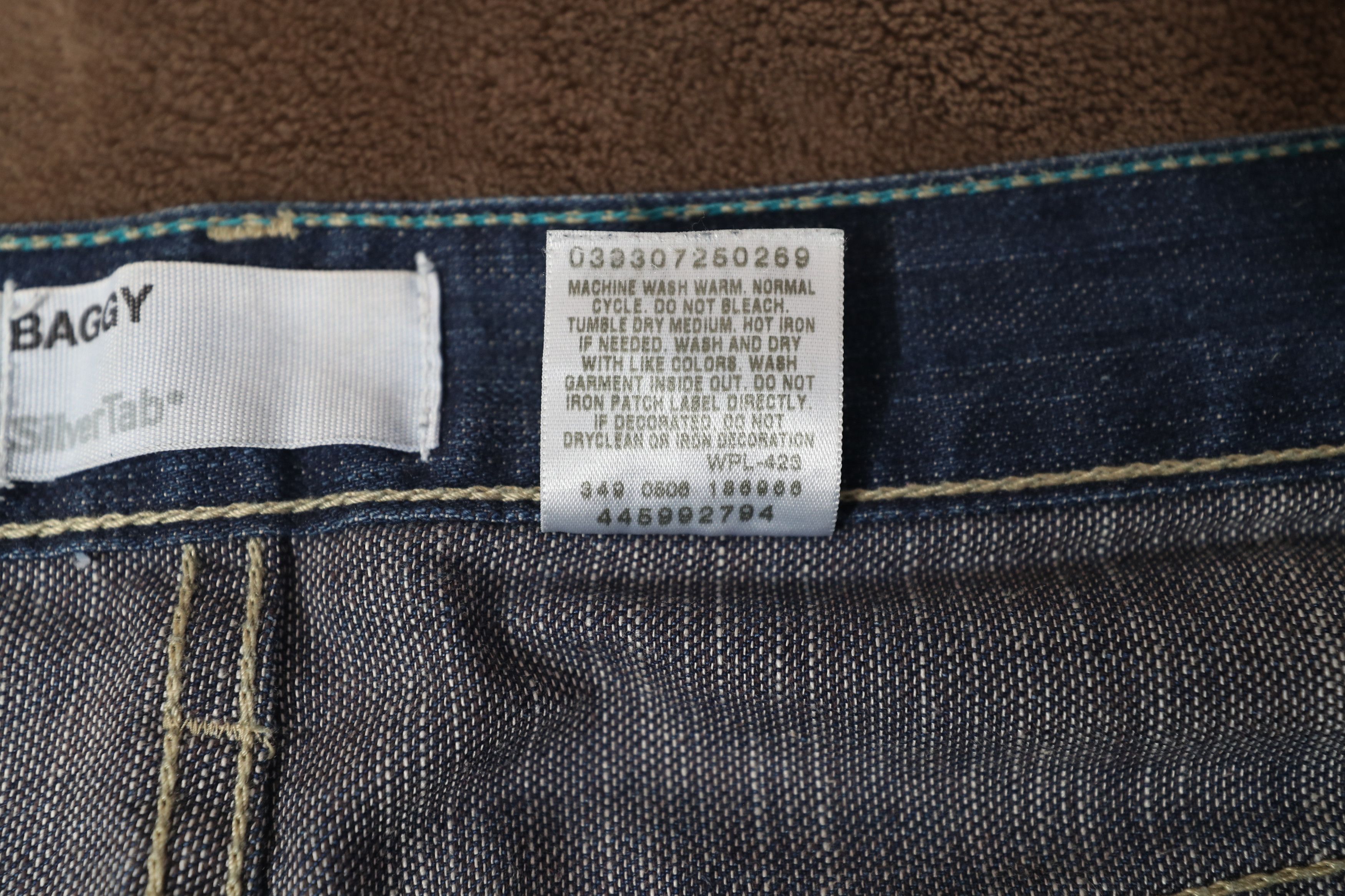 Levi's Levis Silvertab Baggy Jeans (33X30) Size US 32 / EU 48 - 14 Thumbnail