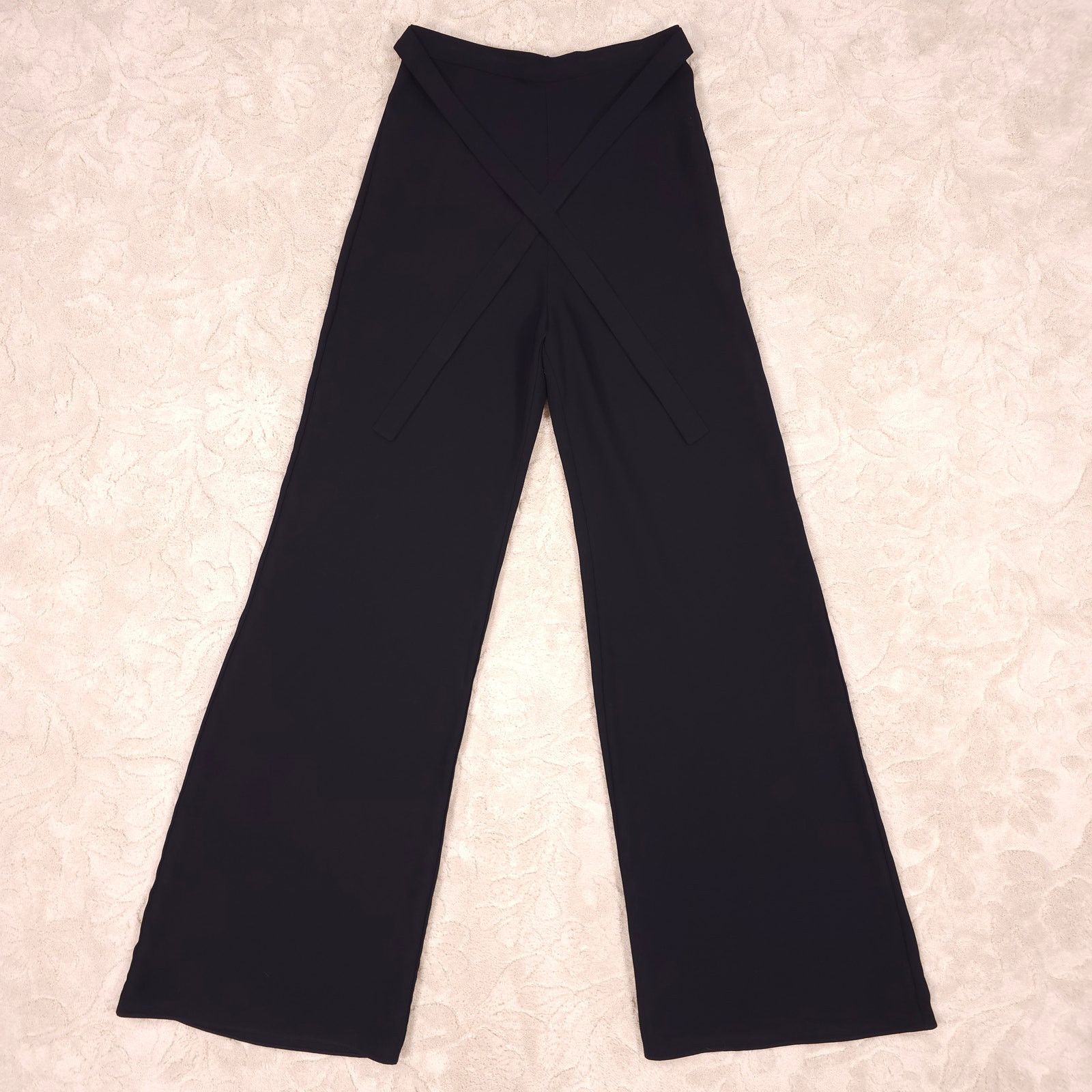 Amanda Uprichard Amanda Uprichard Ariya Pants Black Sz Small Size 27" / US 4 / IT 40 - 2 Thumbnail
