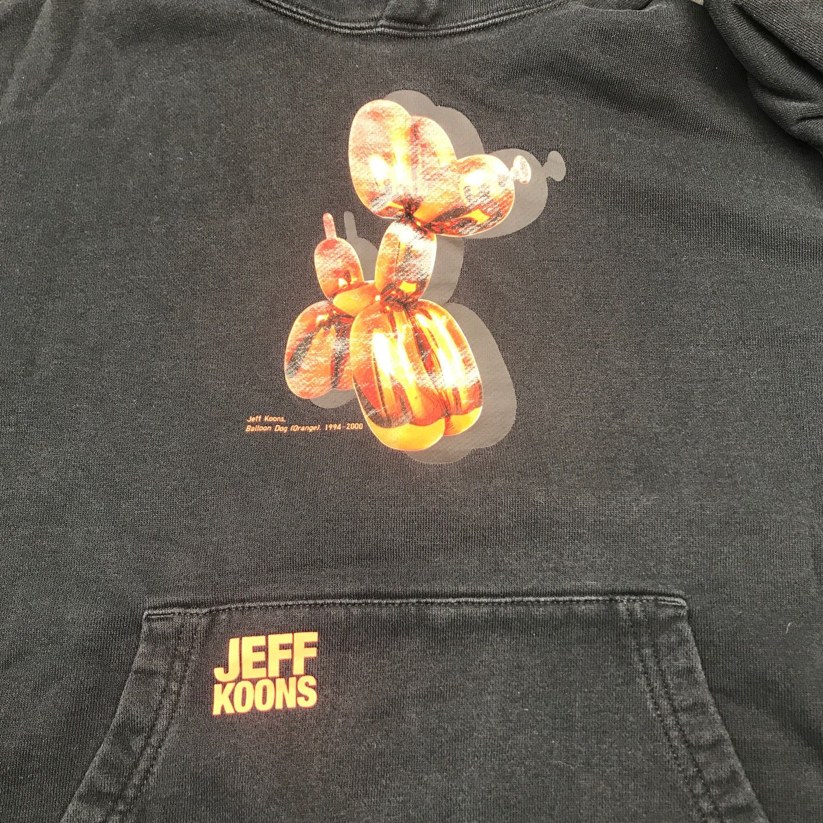 Uniqlo Uniqlo UT Jeff Koons Balloon Dog Hoodie Mens Small Black Size US S / EU 44-46 / 1 - 8 Thumbnail
