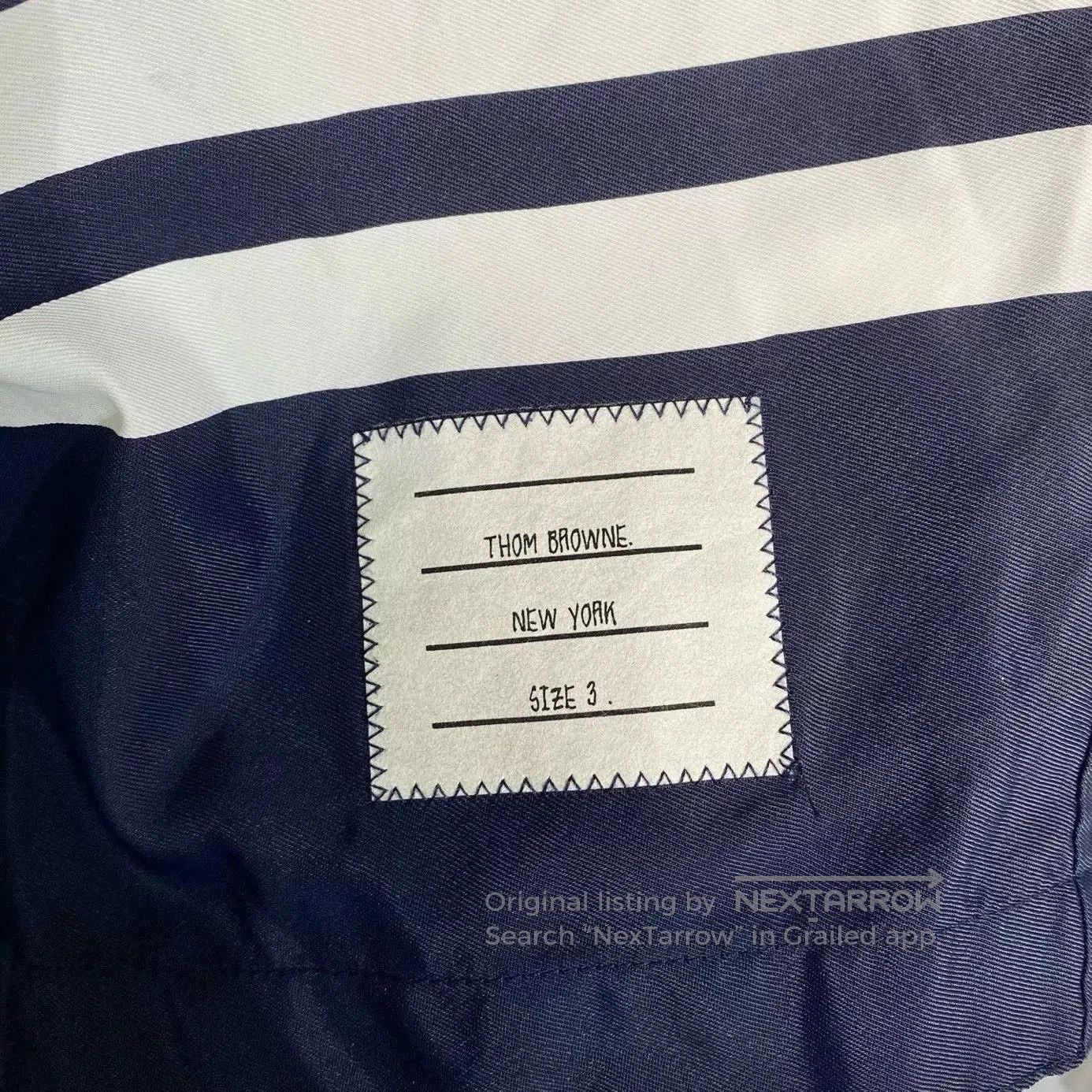Thom Browne Thom Browne Classic Stripe Nylon Casual Shorts. Size US 30 / EU 46 - 3 Thumbnail
