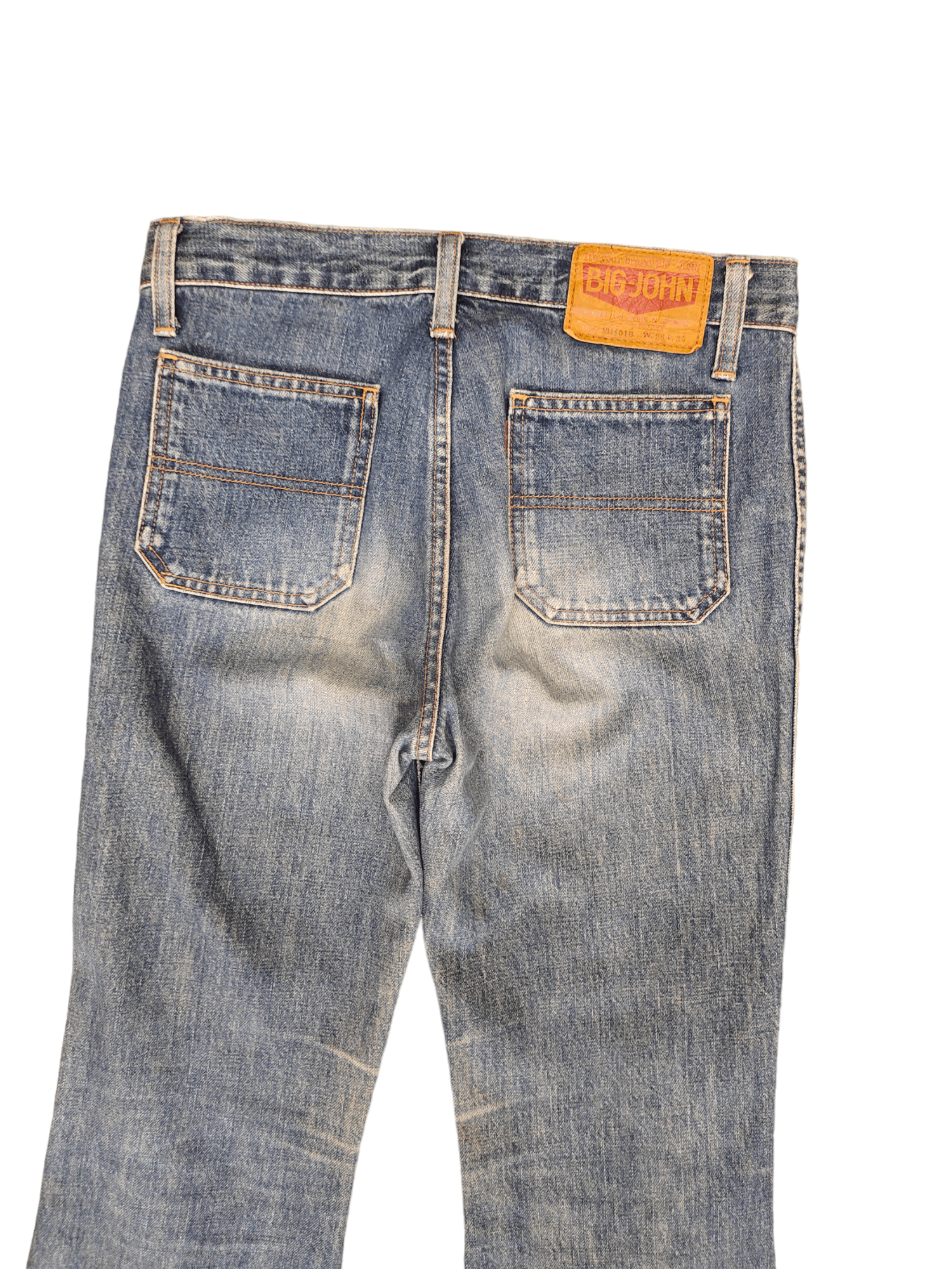 Big John Super Flare Jeans Big John Bell Bottom Denim Y2k Size US 28 / EU 44 - 12 Thumbnail