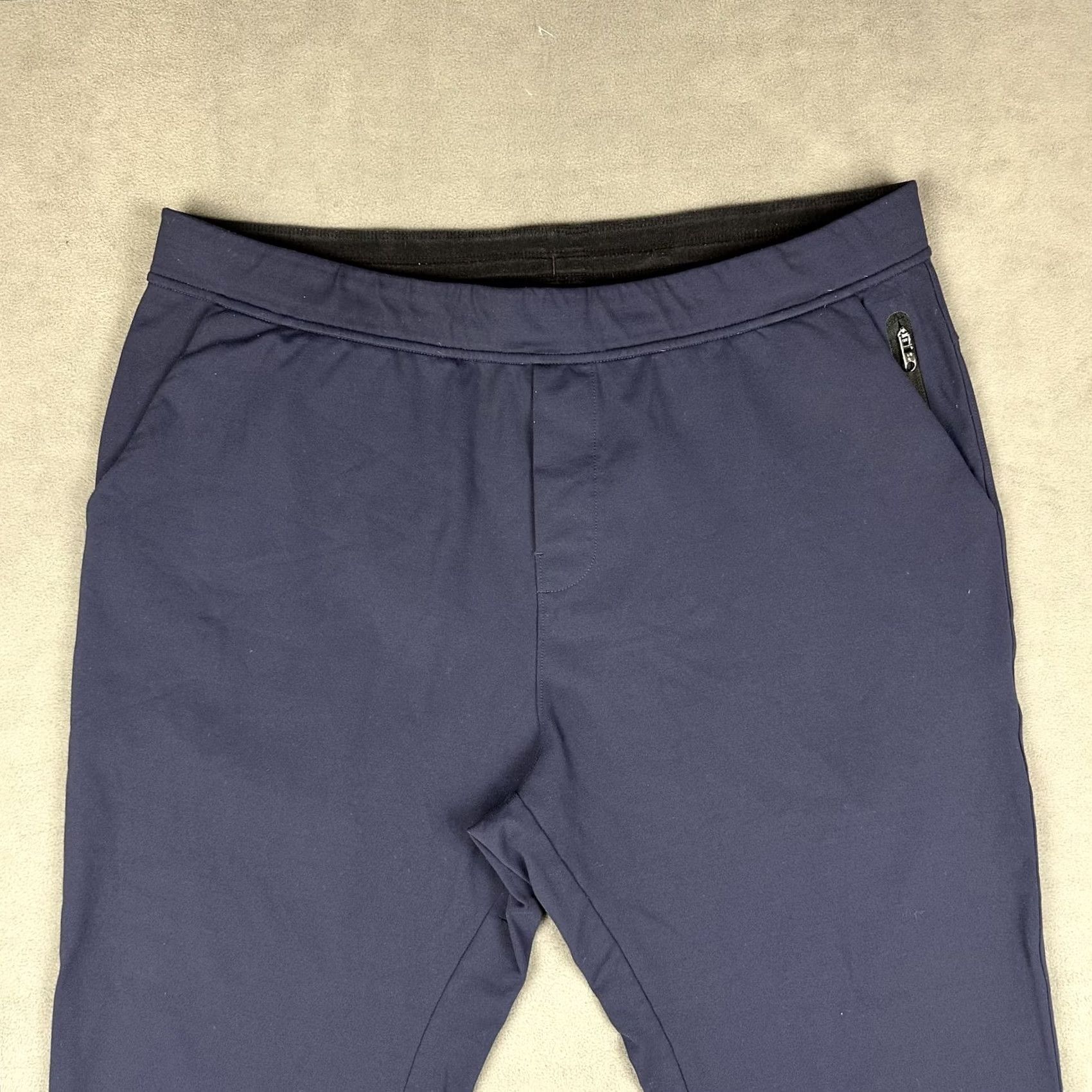 Vintage Public Rec Pants Mens 40x32 Navy Blue All Day Every Day Joggers Zip Pocket Nylon Size US 40 / EU 56 - 2 Thumbnail