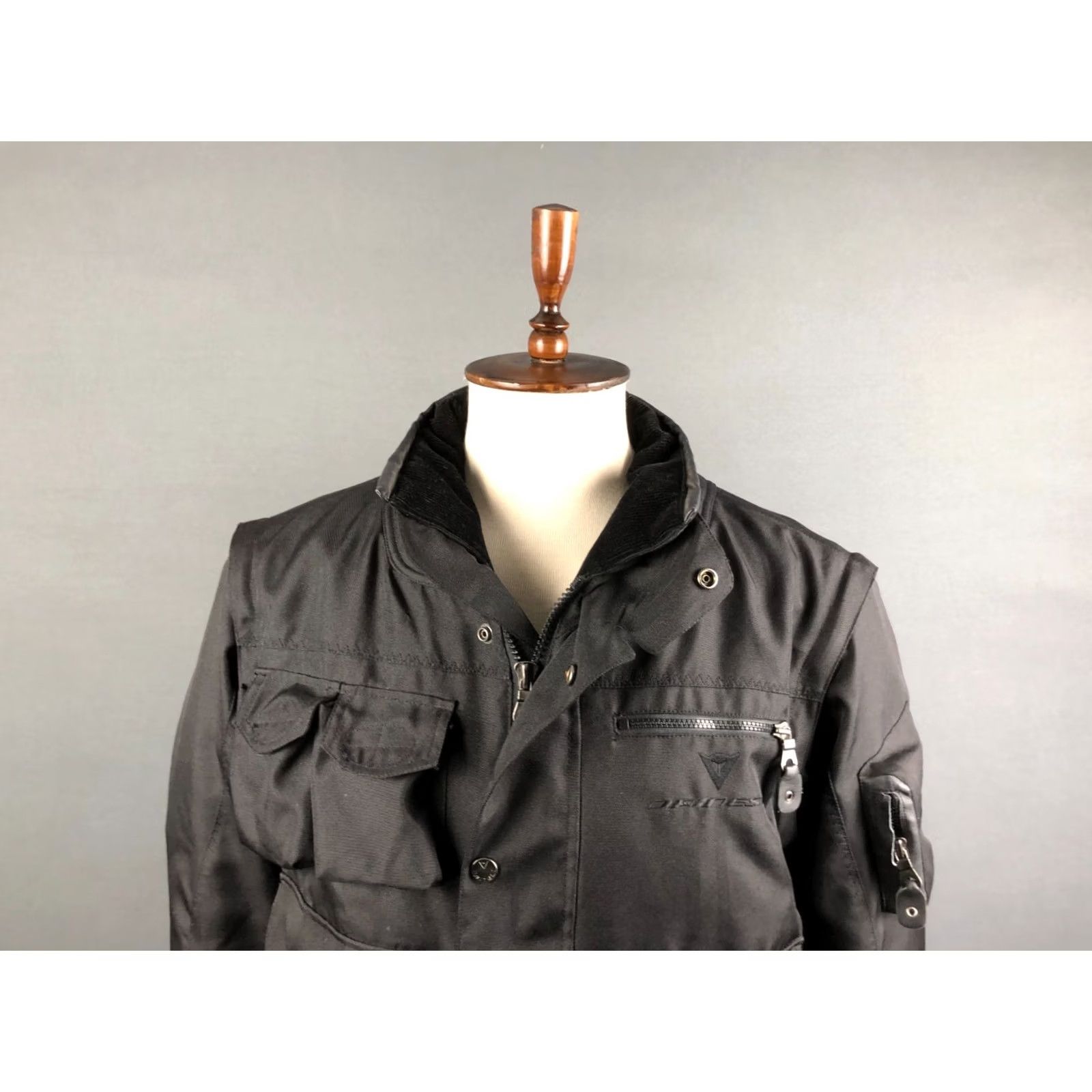 Dainese Dainese Men's Full Zip Jacket Size 46 Black Polyester Removable Sleeves Jacket Mens 46 Black Polyester Removable Sleeves Size US S / EU 44-46 / 1 - 6 Thumbnail