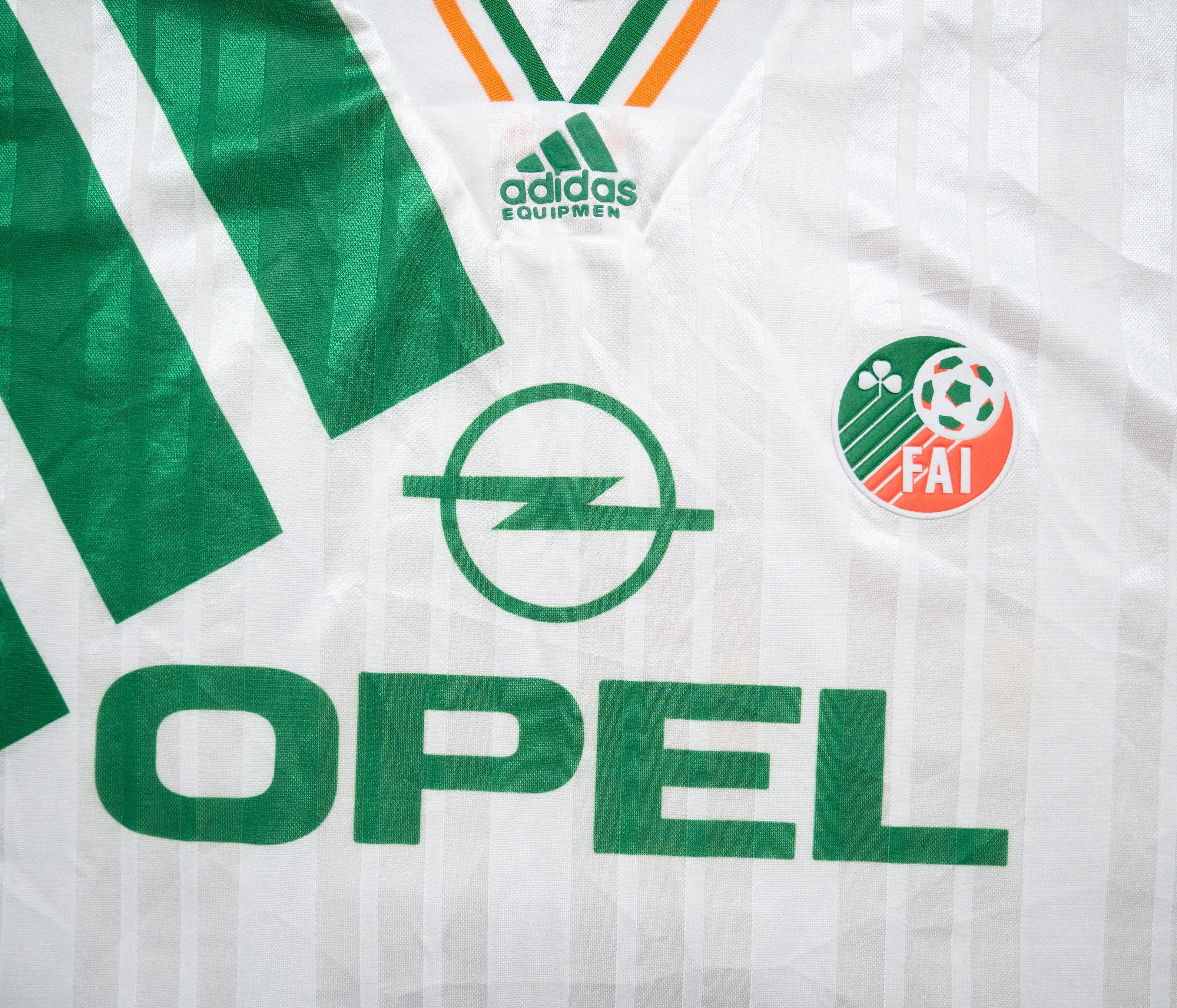 Adidas Vintage Adidas x Ireland 1992 Away Soccer Jersey 2XL Size US XXL / EU 58 / 5 - 3 Thumbnail