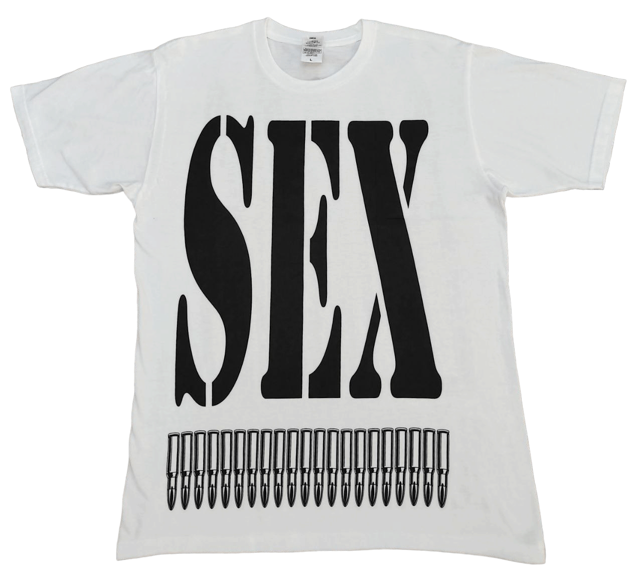 Japanese Brand Overprint Sex Machine Guns T Size US M / EU 48-50 / 2 - 2 Thumbnail