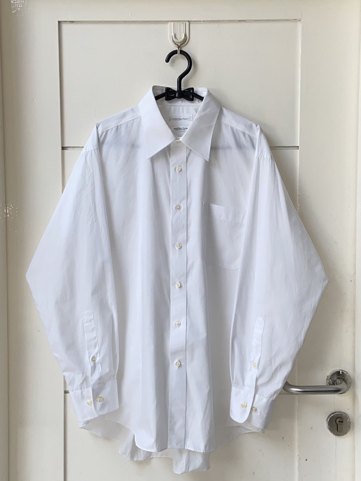 Japanese Brand × Kansai Yamamoto × Seditionaries KANSAI MAN Micro Fiber Cloth White Shirt Size US L / EU 52-54 / 3 - 1 Thumbnail
