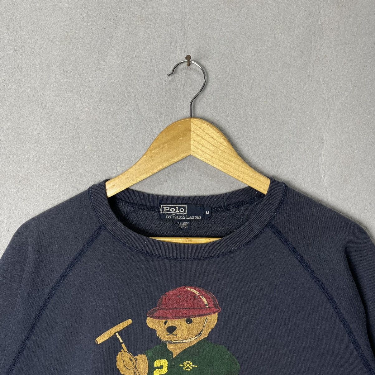 Polo Ralph Lauren Vintage Polo Bear Ralph Lauren Graphic Sweatshirt Size US M / EU 48-50 / 2 - 2 Thumbnail
