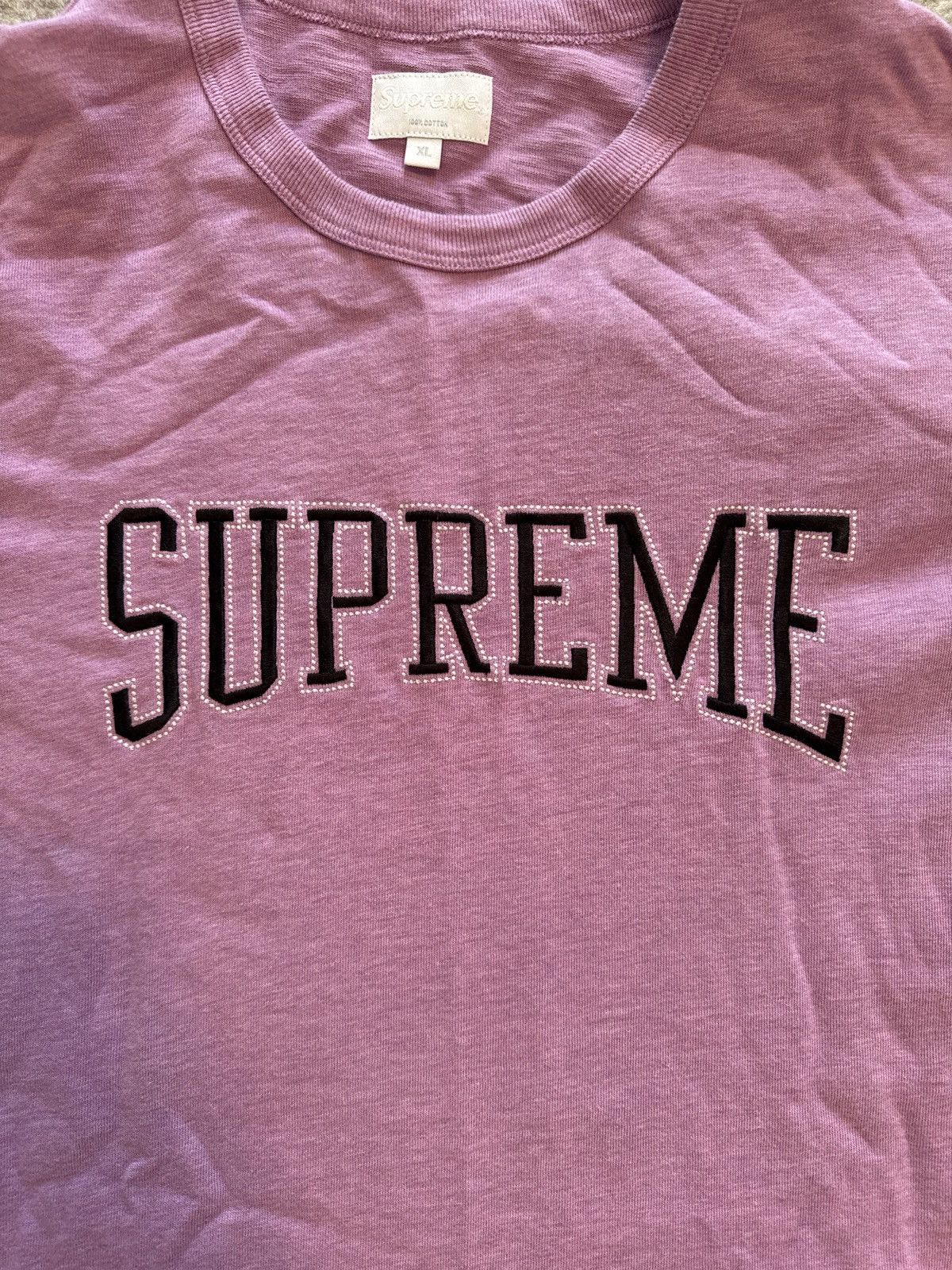 Supreme Supreme Cut & Sew Tee Size US XL / EU 56 / 4 - 2 Thumbnail