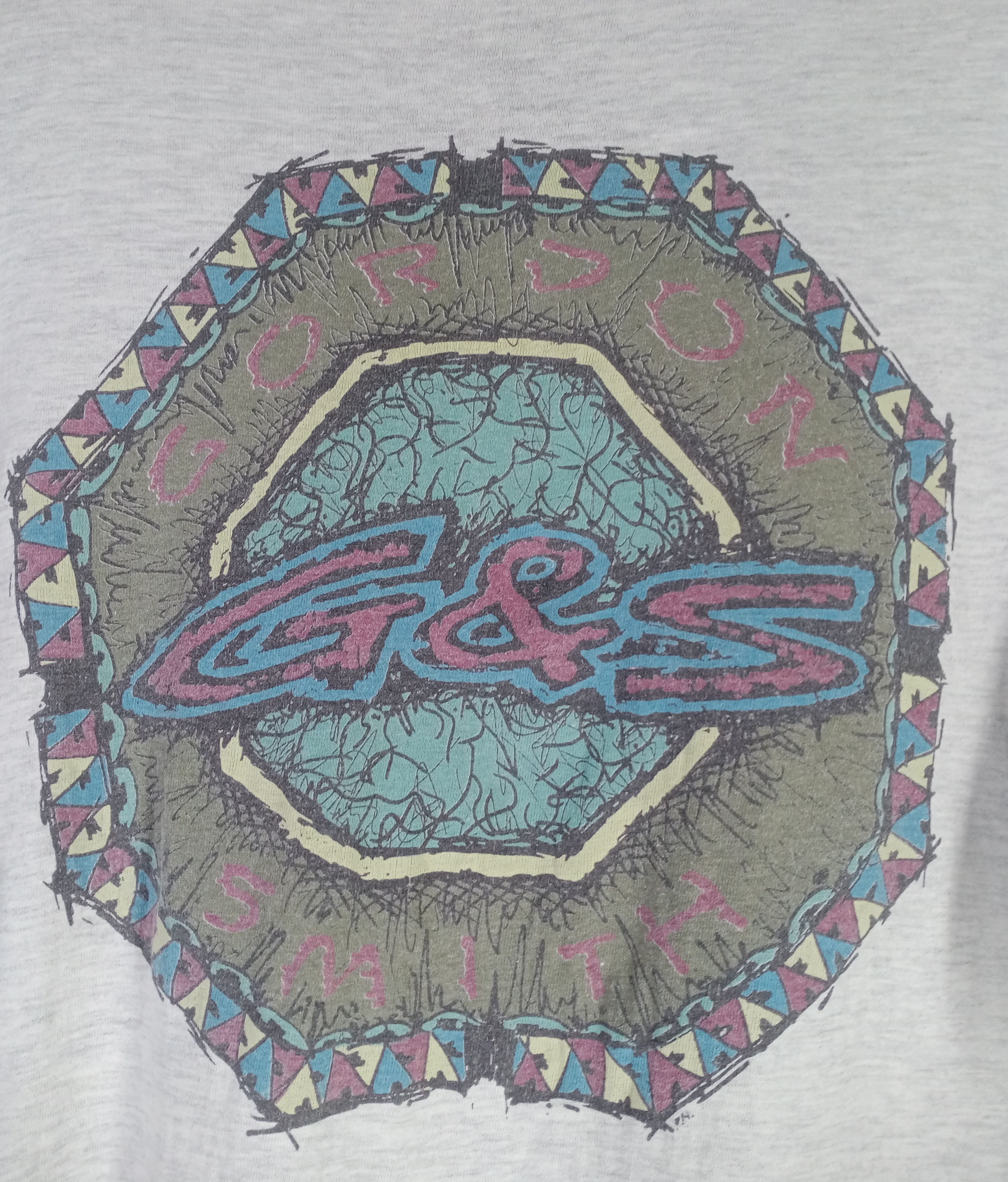 Hook-Ups Very Rare Vintage 90a Gordon Smith Skateboards Tshirt Size US L / EU 52-54 / 3 - 7 Thumbnail