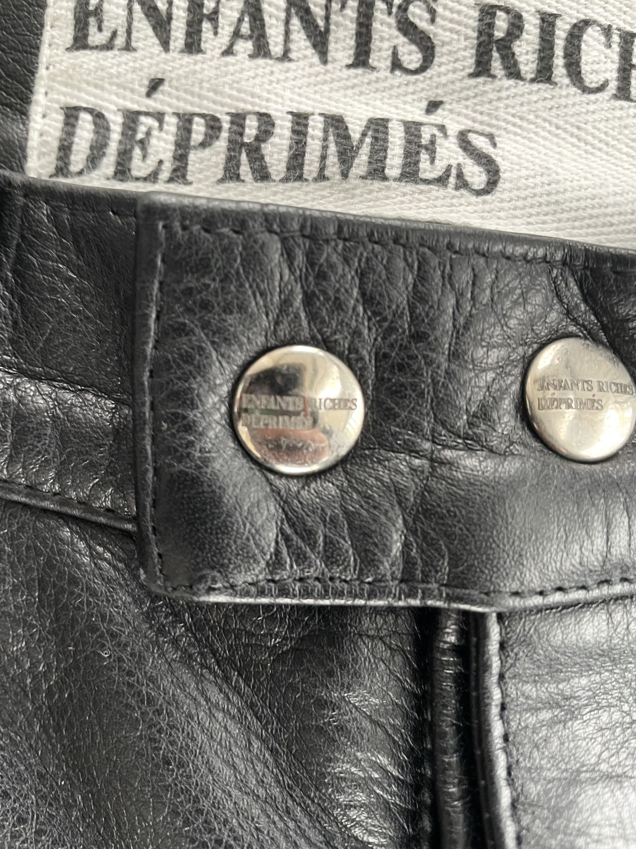 Enfants Riches Deprimes ERD First edition Leather Pants Size US 30 / EU 46 - 4 Thumbnail