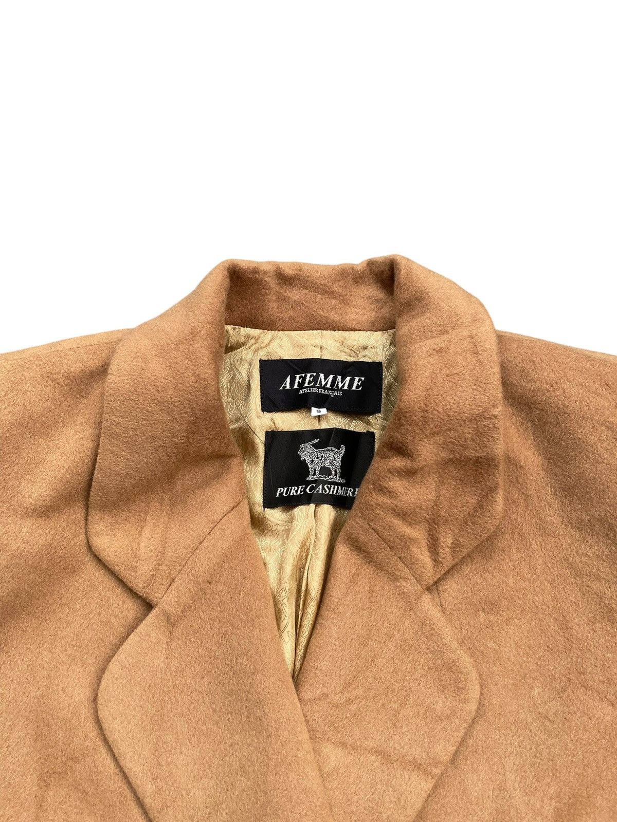 Atelier New Regime Afemme Atelier Francais Cashmere Coat Size US L / EU 52-54 / 3 - 7 Thumbnail