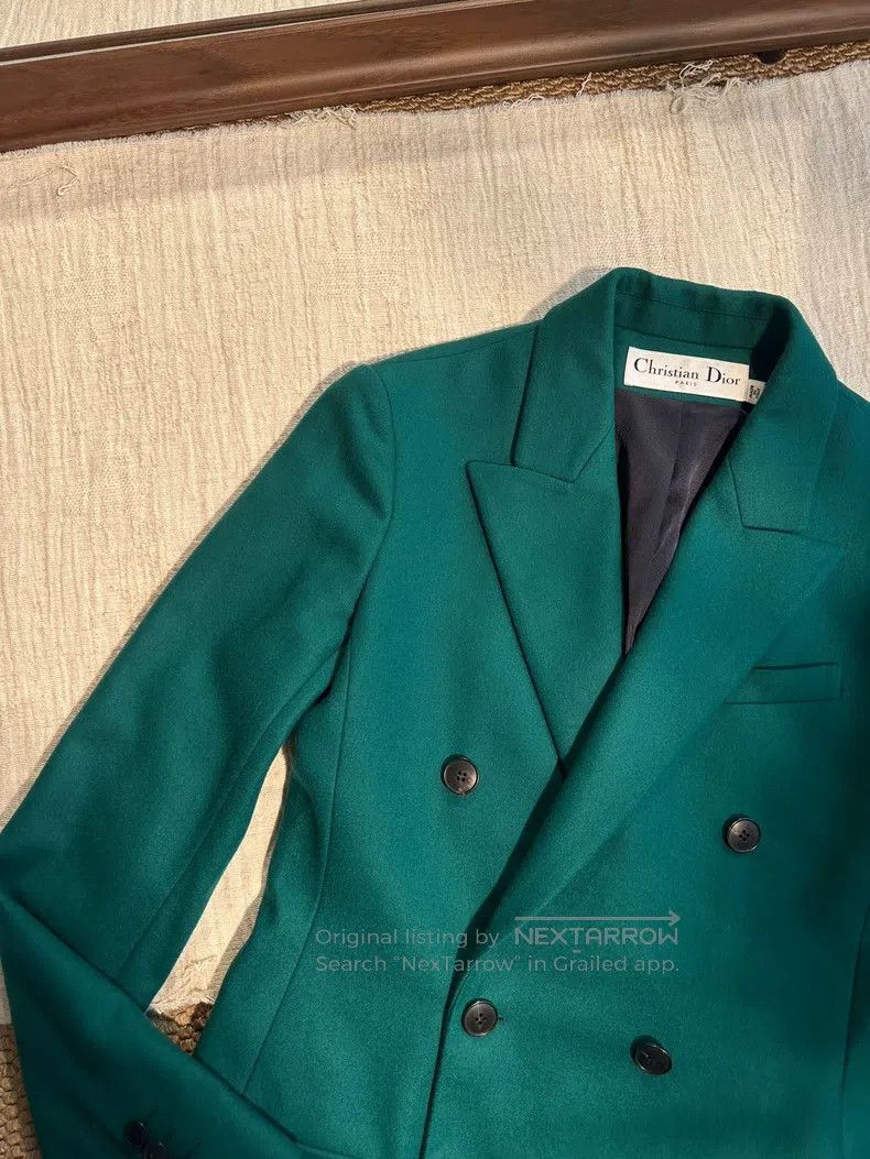 Dior Dior Wool waist double-breasted medium and long suit Size XS / US 0-2 / IT 36-38 - 6 Thumbnail