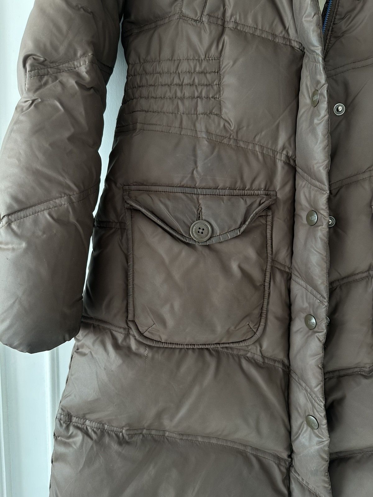 Tommy Hilfiger Vintage Brown Coat Tommy Hilfiger winter Size M / US 6-8 / IT 42-44 - 5 Thumbnail