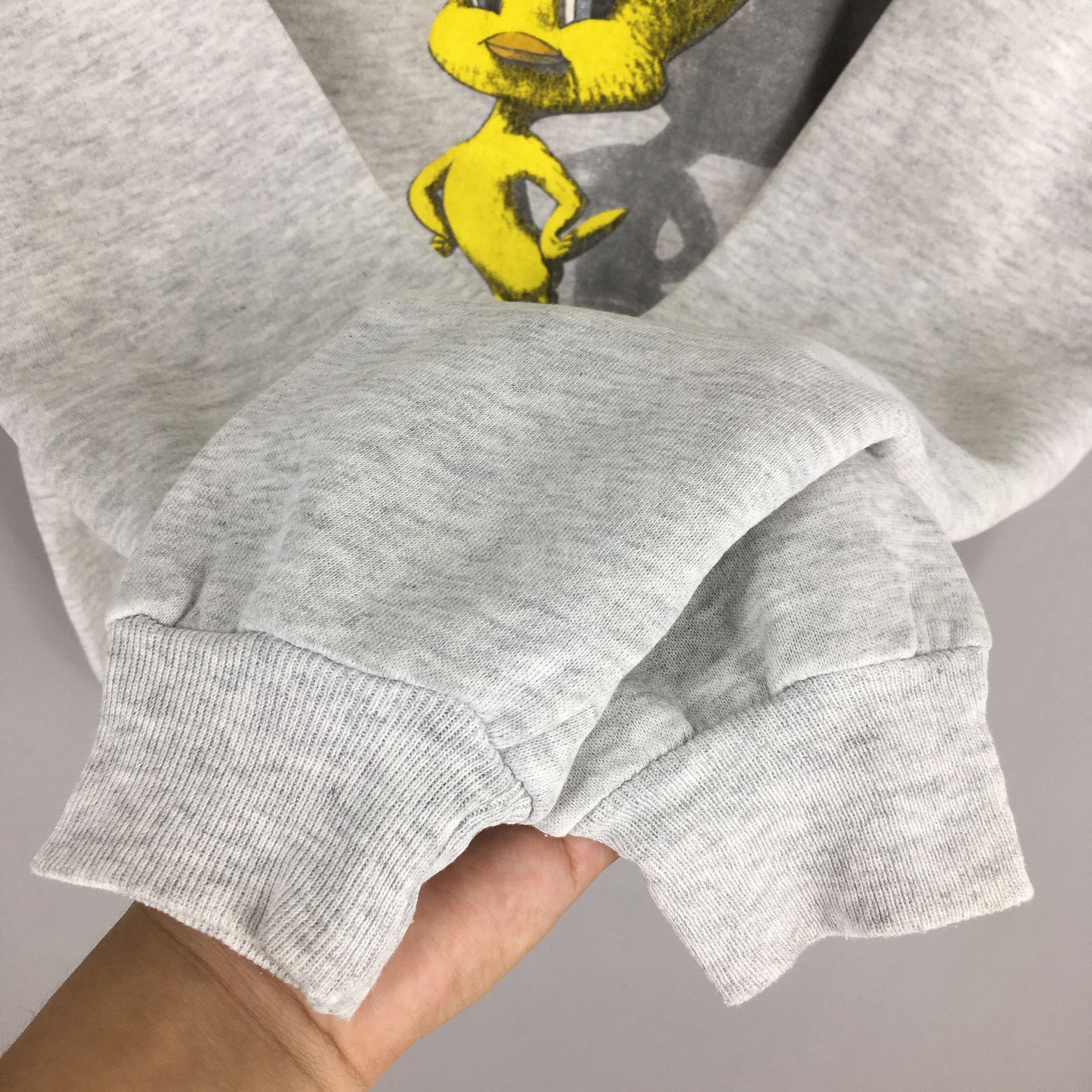 Vintage × Warner Bros 90s Tweety Yellow Bird Looney Tunes Women Sweatshirt Large Size US L / EU 52-54 / 3 - 4 Thumbnail