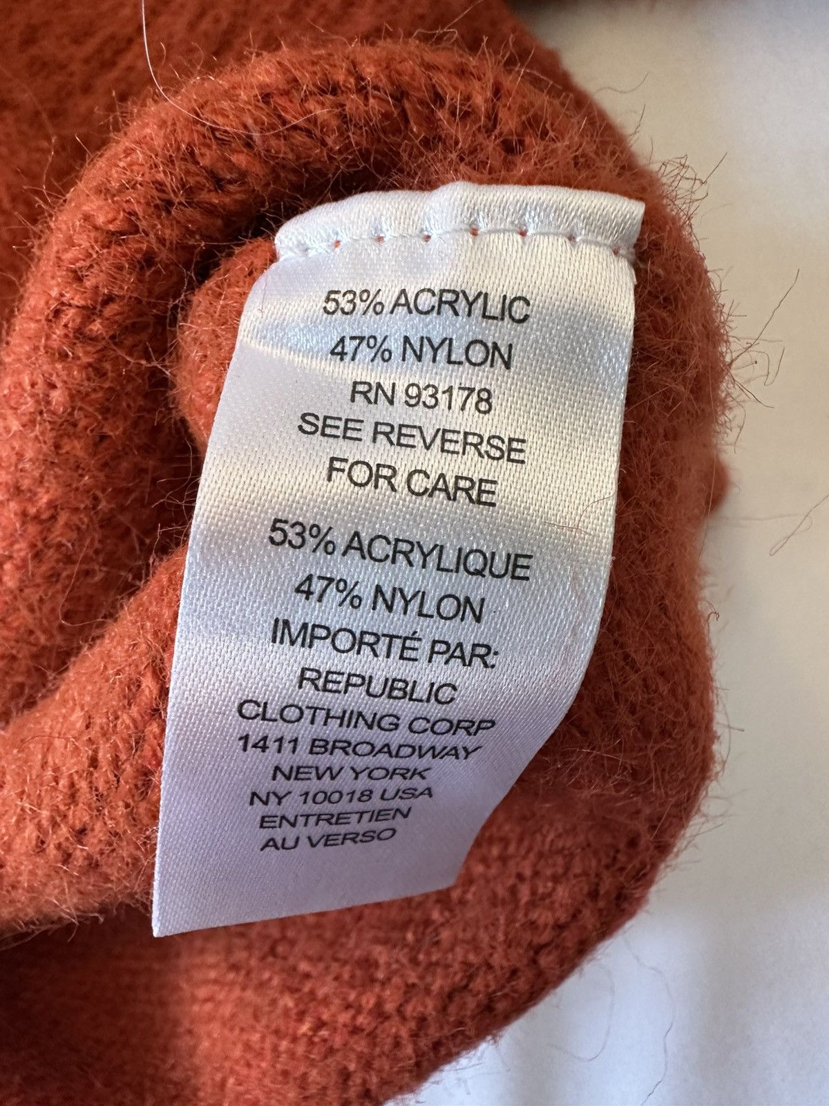 Other TRUTH by REPUBLIC FUZZY CARDIGAN SWEATER WOMEN’S SIZE L Size L / US 10 / IT 46 - 4 Thumbnail