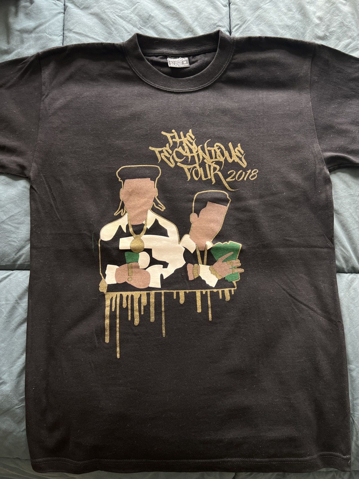 Vintage Eric B. & Rakim 2018 The Technique Tour T-Shirt Size US M / EU 48-50 / 2 - 1 Thumbnail