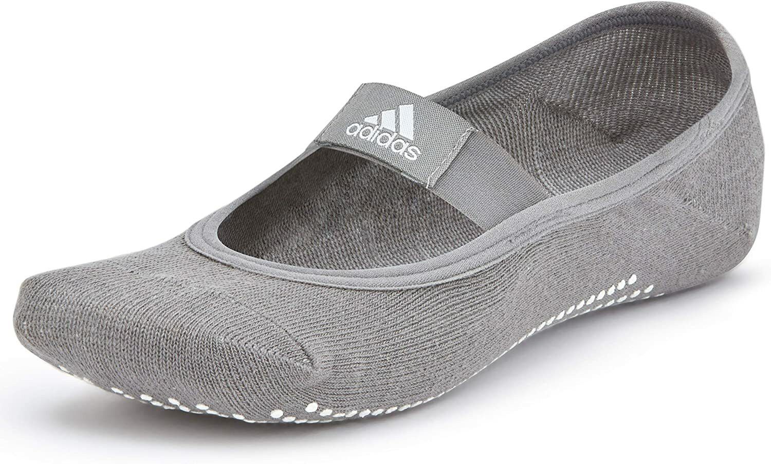 Adidas Adidas Yoga Non-Slip Strap Socks Grey S/M Size ONE SIZE - 2 Thumbnail