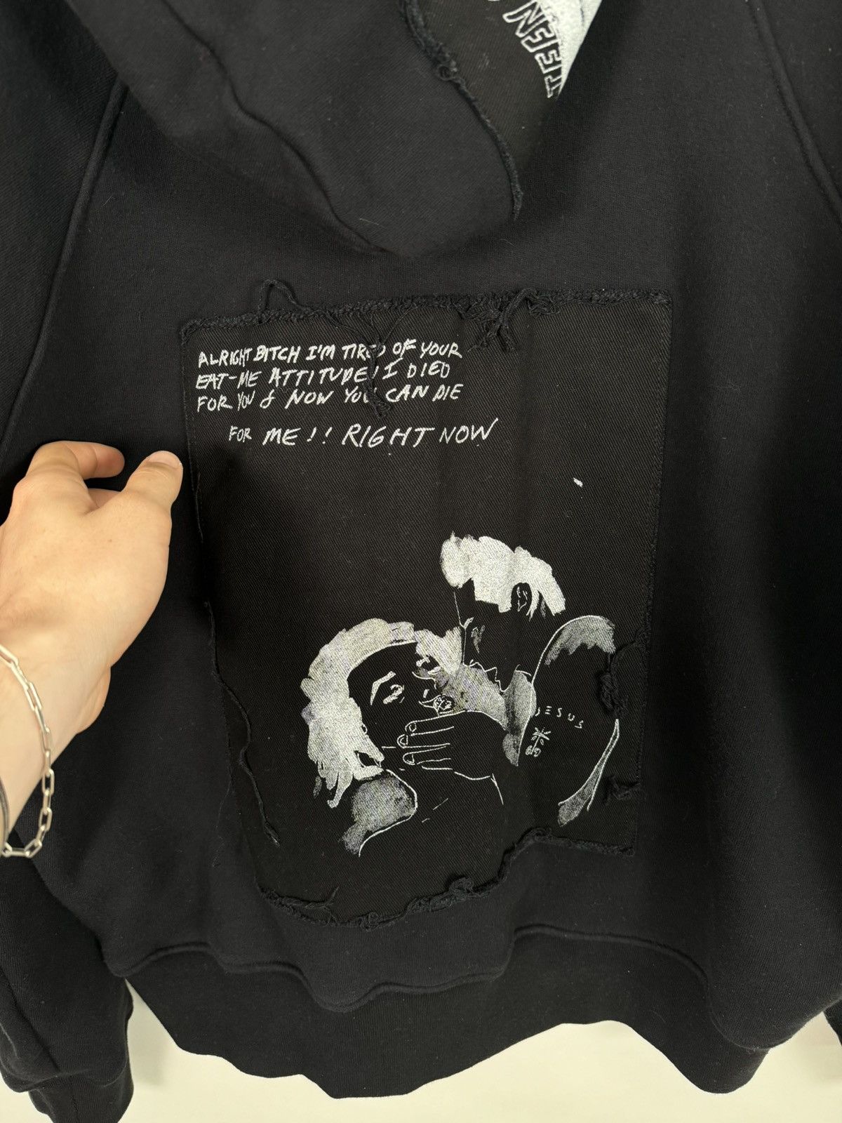 Enfants Riches Deprimes 🚭ERD GRAIL🚭Teen Shot For Leather Jacket Patch Hoodie SS20 L Size US L / EU 52-54 / 3 - 4 Thumbnail