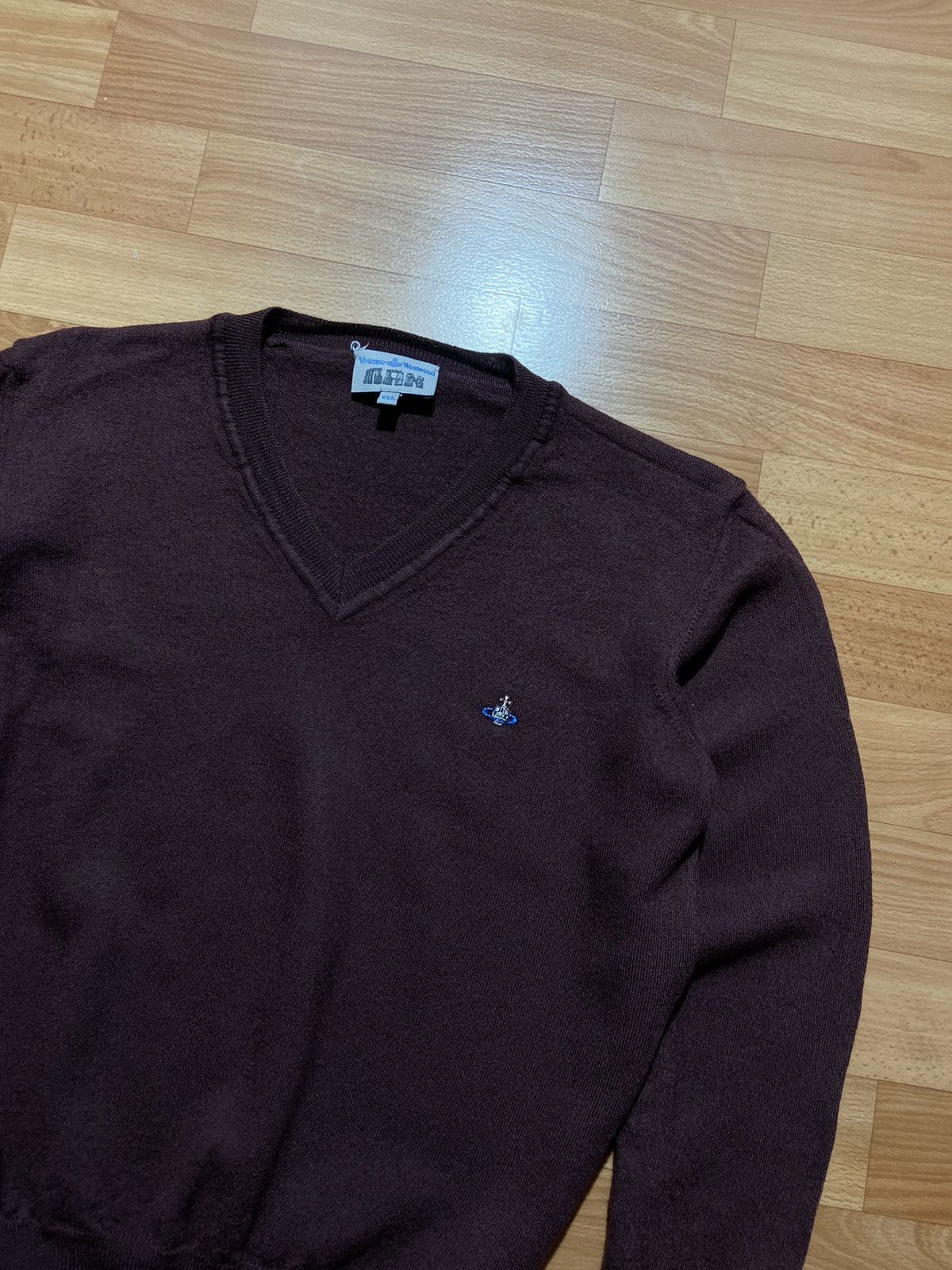 Vivienne Westwood Vivienne Westwood Wool Sweater Designed Style Logo Knitwear Size US XS / EU 42 / 0 - 3 Thumbnail