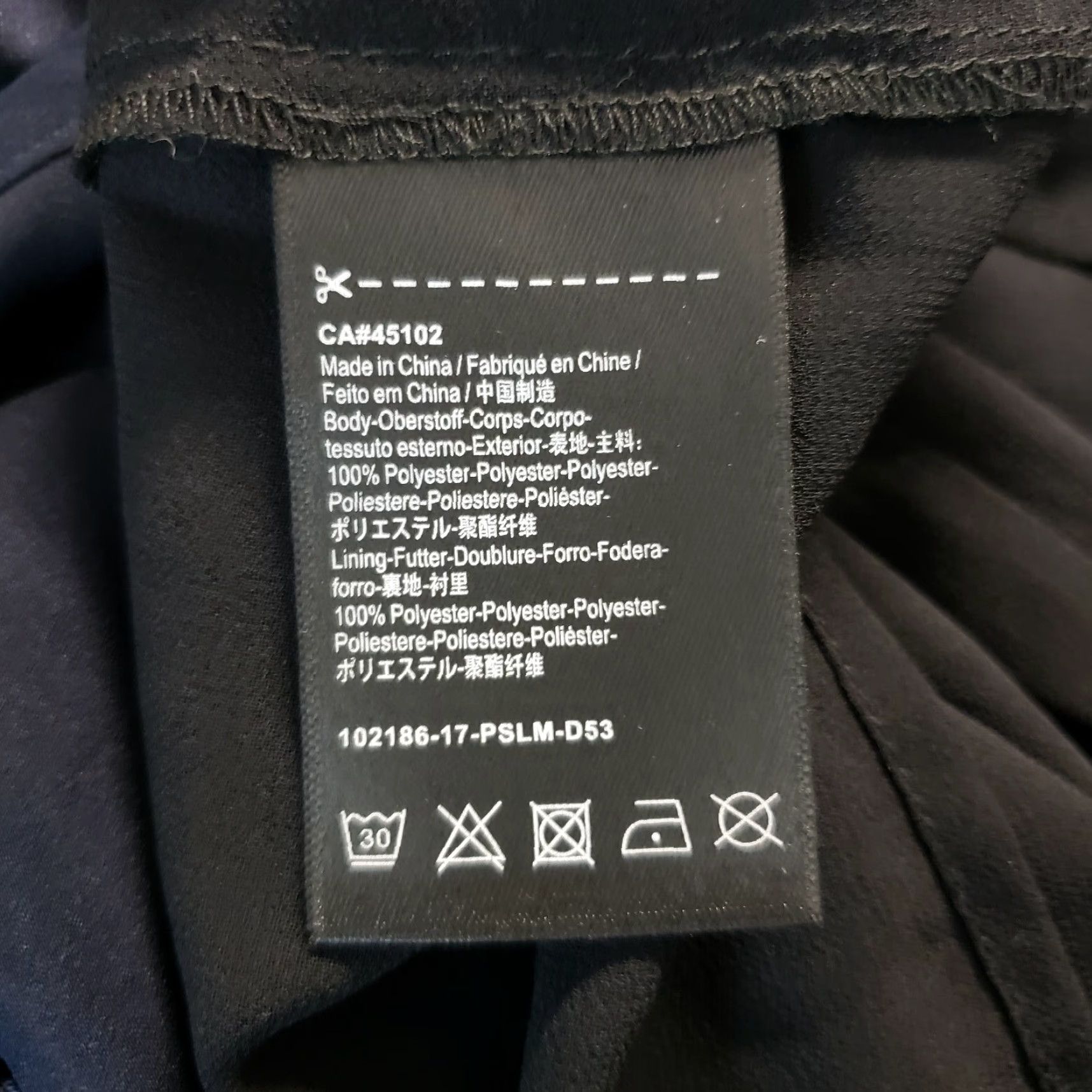 Scotch & Soda Scotch & Soda Womens Top Sleeveless Blouse Size 2 Black Blue Polo Pullover Non-Vintage Shirt Women Size XS / US 0-2 / IT 36-38 - 5 Thumbnail