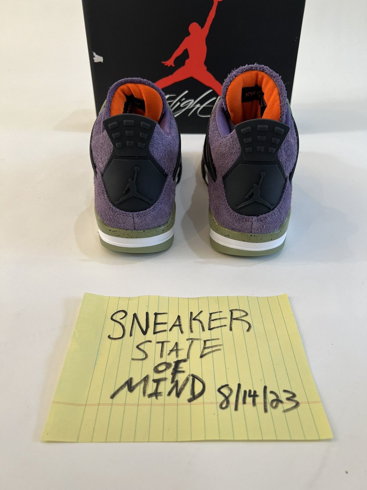 Jordan Brand × Nike BRAND NEW JORDAN 4 “PURPLE CANYON” MENS: 8.5 WOMENS: 10 Size US 8.5 / EU 41-42 - 4 Thumbnail