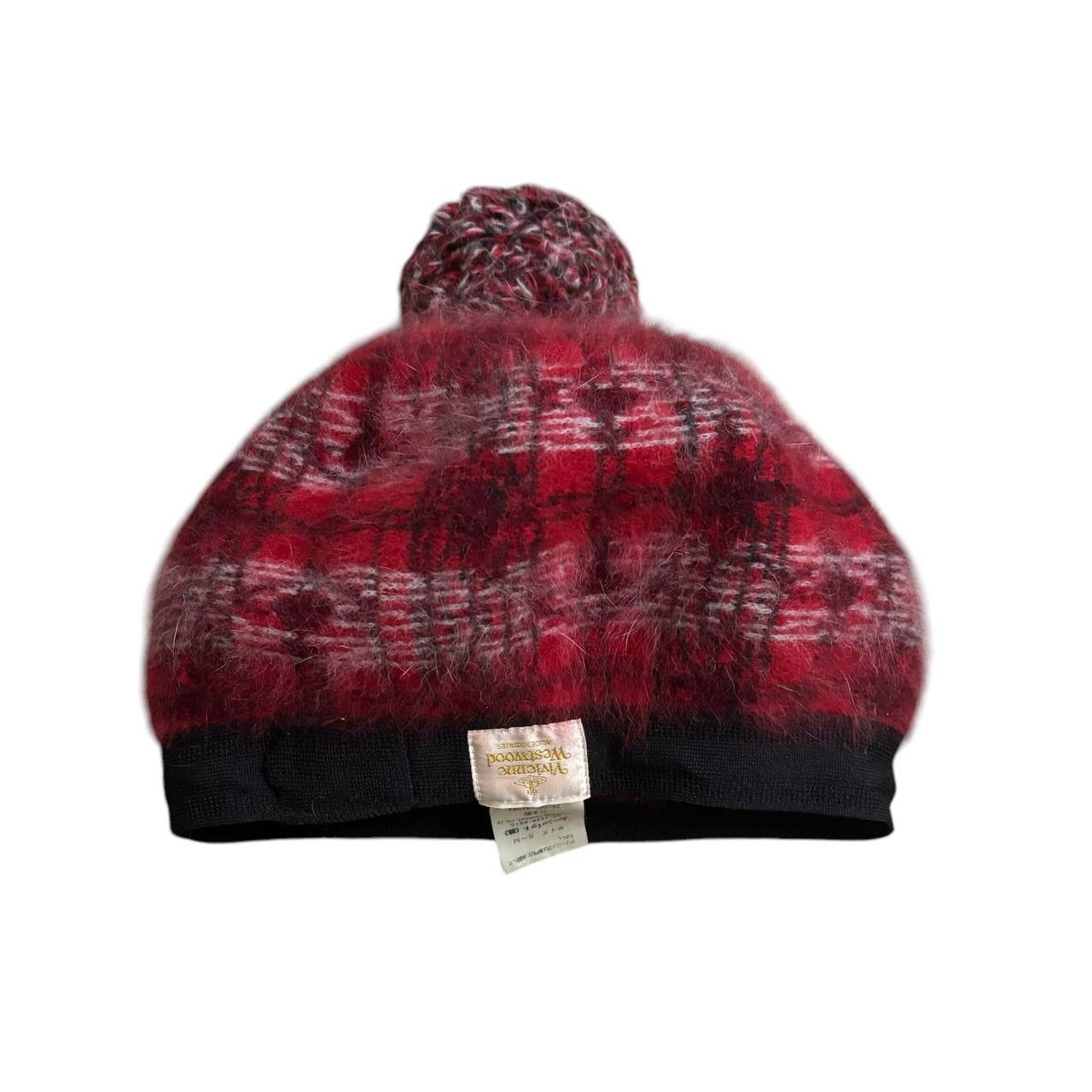 Vivienne Westwood Vivienne Westwood Orb Fur Mohair Beanie Hat Beret Punk Style Size ONE SIZE - 3 Thumbnail