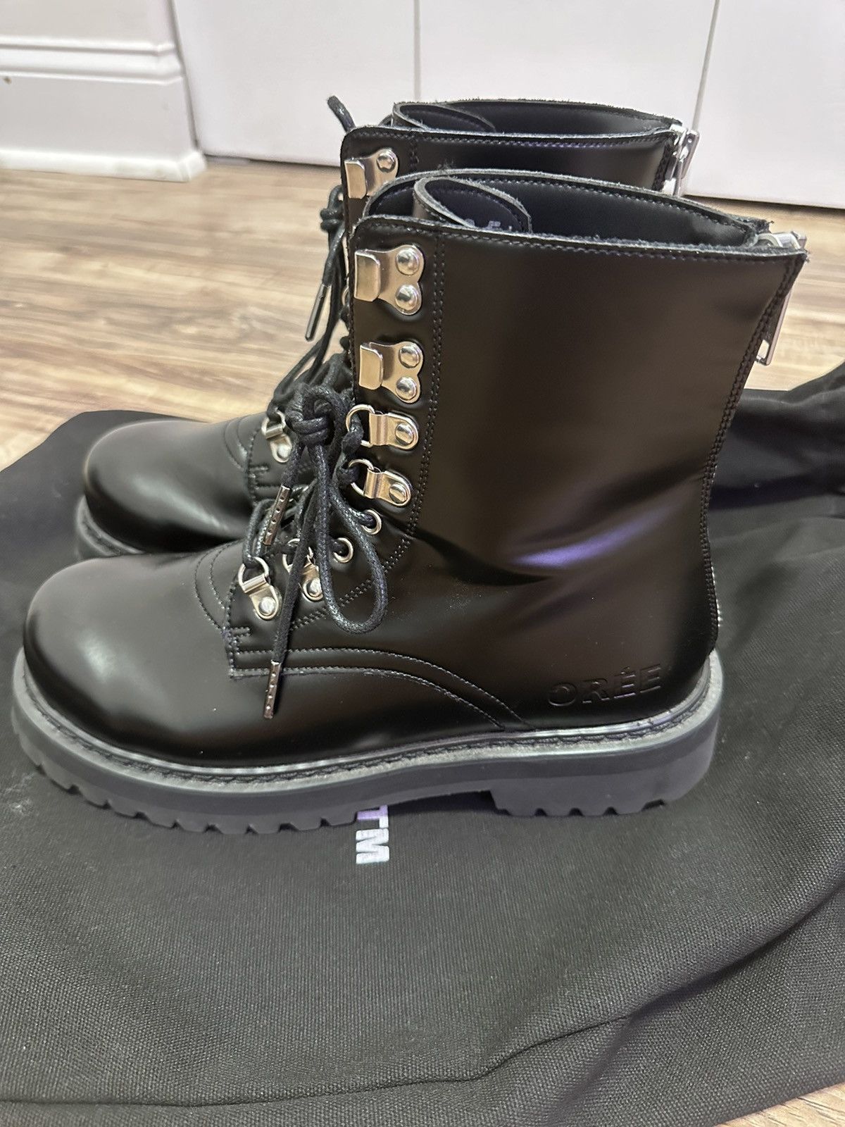 Oree New York × Streetwear Oree NYC Duke Infantry Boots | Grailed
