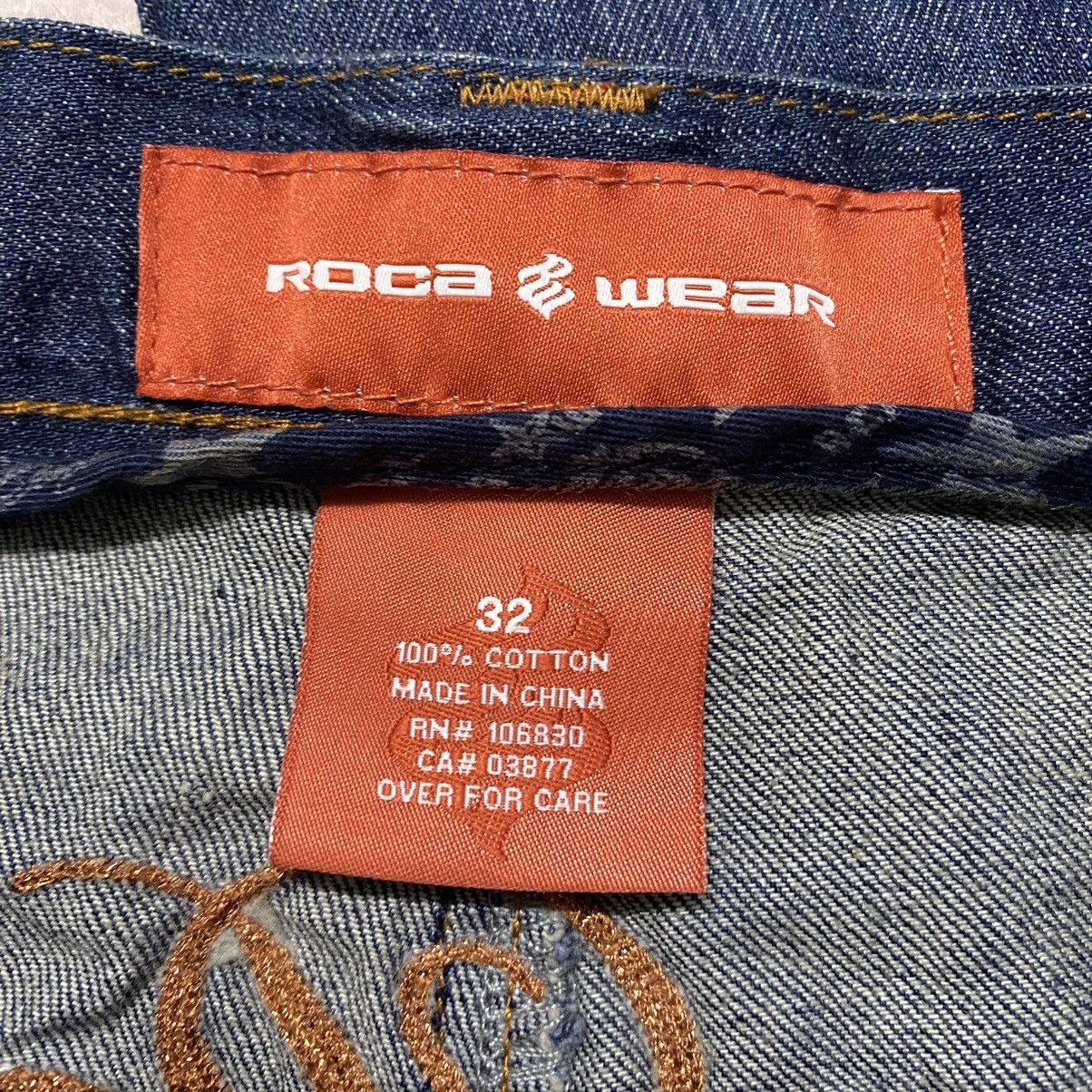 Rocawear Vintage Rocawear Baggy Spellout Embroidery Denim Jeans Size US 32 / EU 48 - 19 Thumbnail