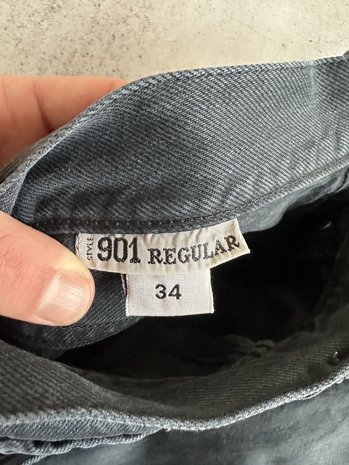 Replay Vintage Replay Gray Denim Jeans Pants Size 34 Size US 34 / EU 50 - 9 Thumbnail