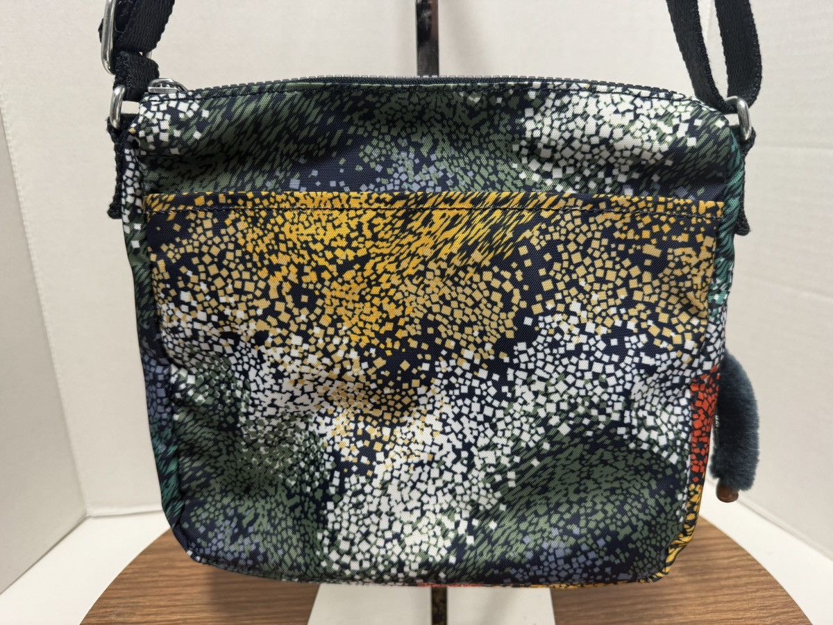 Other Kipling Crossbody Multicolor Splatter w Monkey Keychain NWOT Size ONE SIZE - 4 Thumbnail