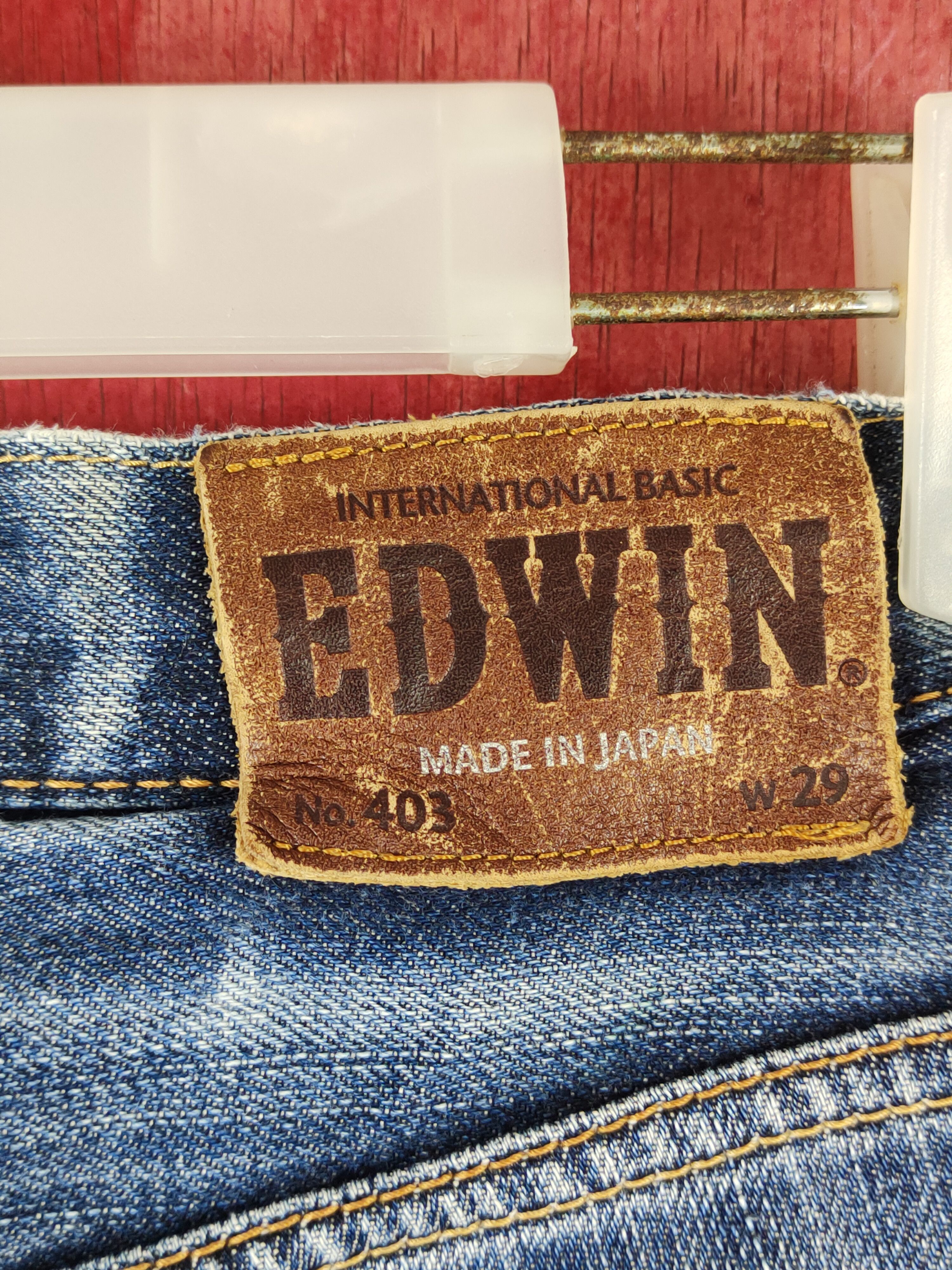 Edwin Edwin Dark Blue Distressed Ripped Jeans #S1646 Size US 29 - 8 Thumbnail