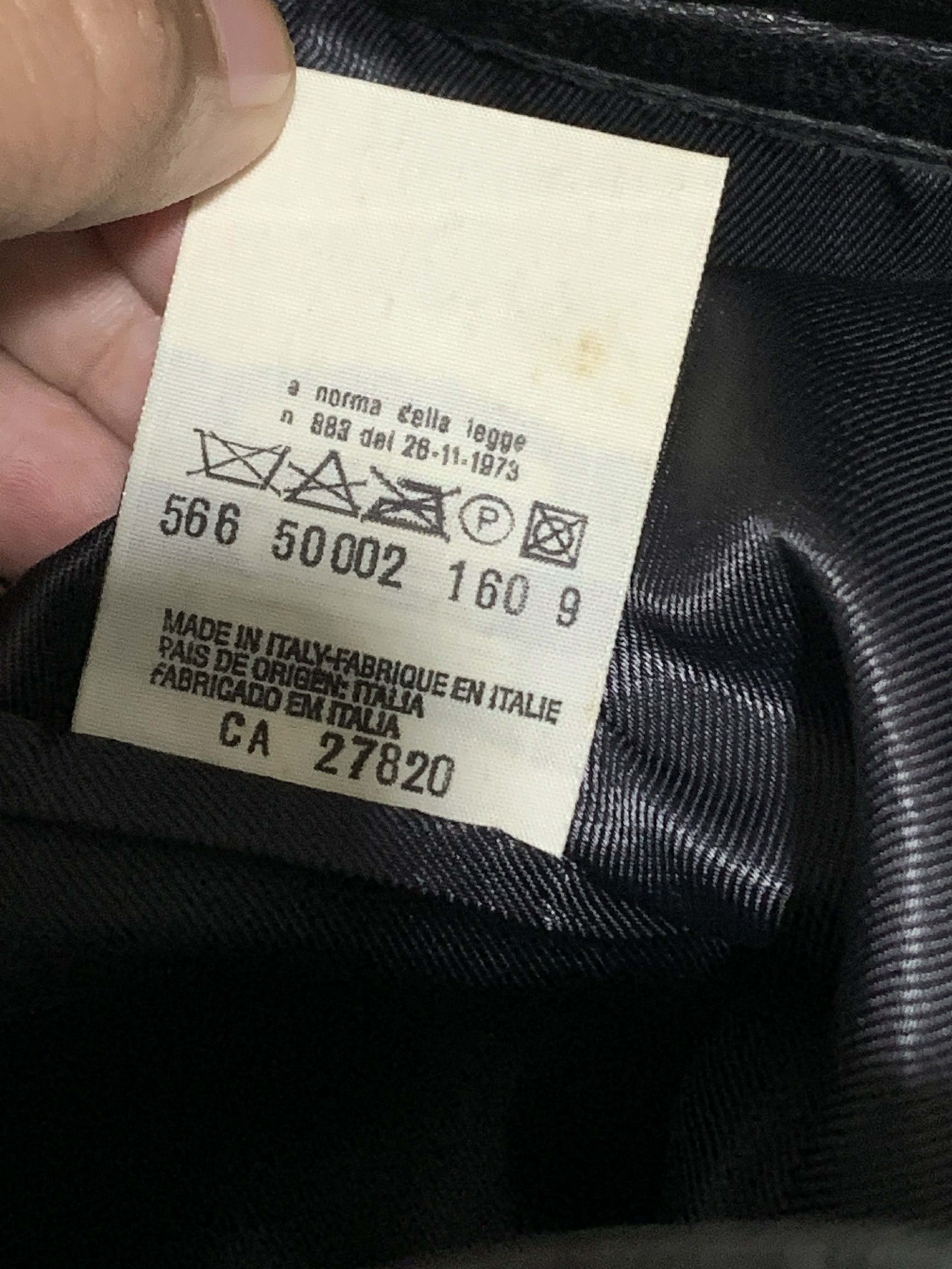 Helmut Lang Helmut Lang Archive 1997 Black Leather Pants Size US 26 / EU 42 - 10 Thumbnail
