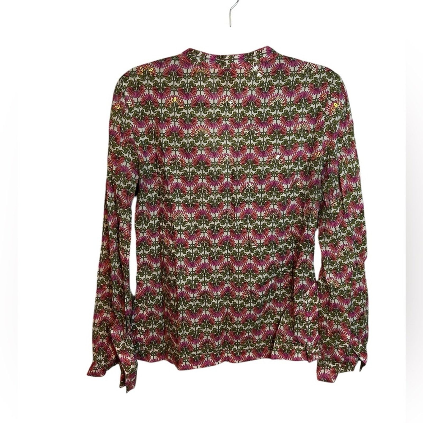 Tory Burch Tory Burch Beaded Floral Tunic Top Size M / US 6-8 / IT 42-44 - 2 Thumbnail