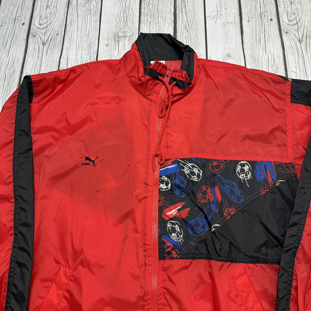 Puma × Vintage Vintage Puma Soccer jacket Size US S / EU 44-46 / 1 - 3 Thumbnail