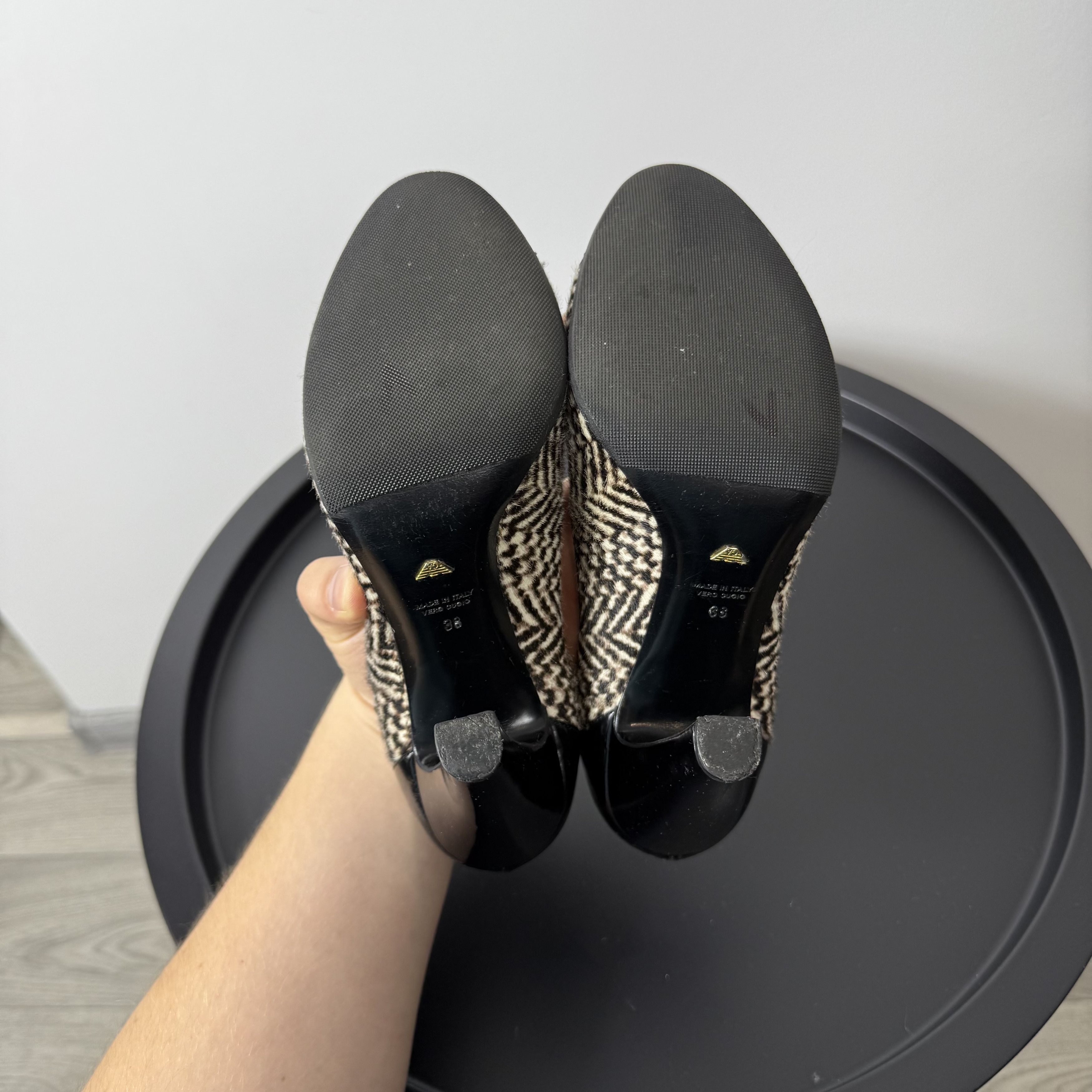 Emporio Armani Vintage Emporio Armani Rare Women's Heels Made in Italy Size US 8 / IT 38 - 10 Thumbnail