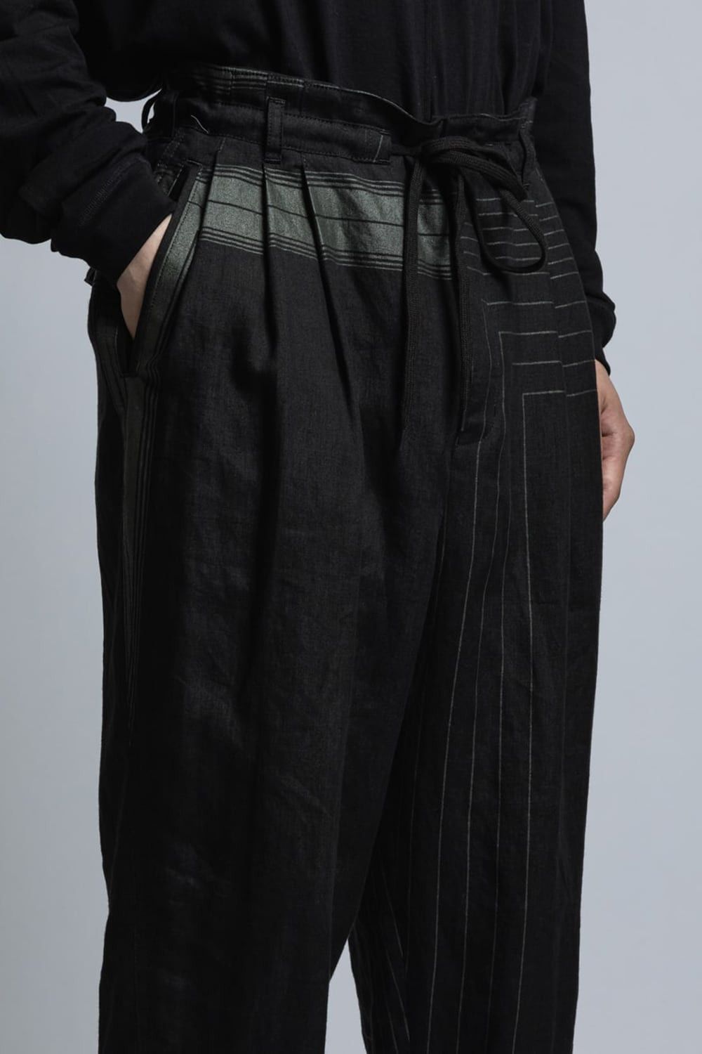 The Viridi-anne BNWT Linen Cuff Pants Square Print - JP 3 US 30-33 Size US 32 / EU 48 - 9 Thumbnail