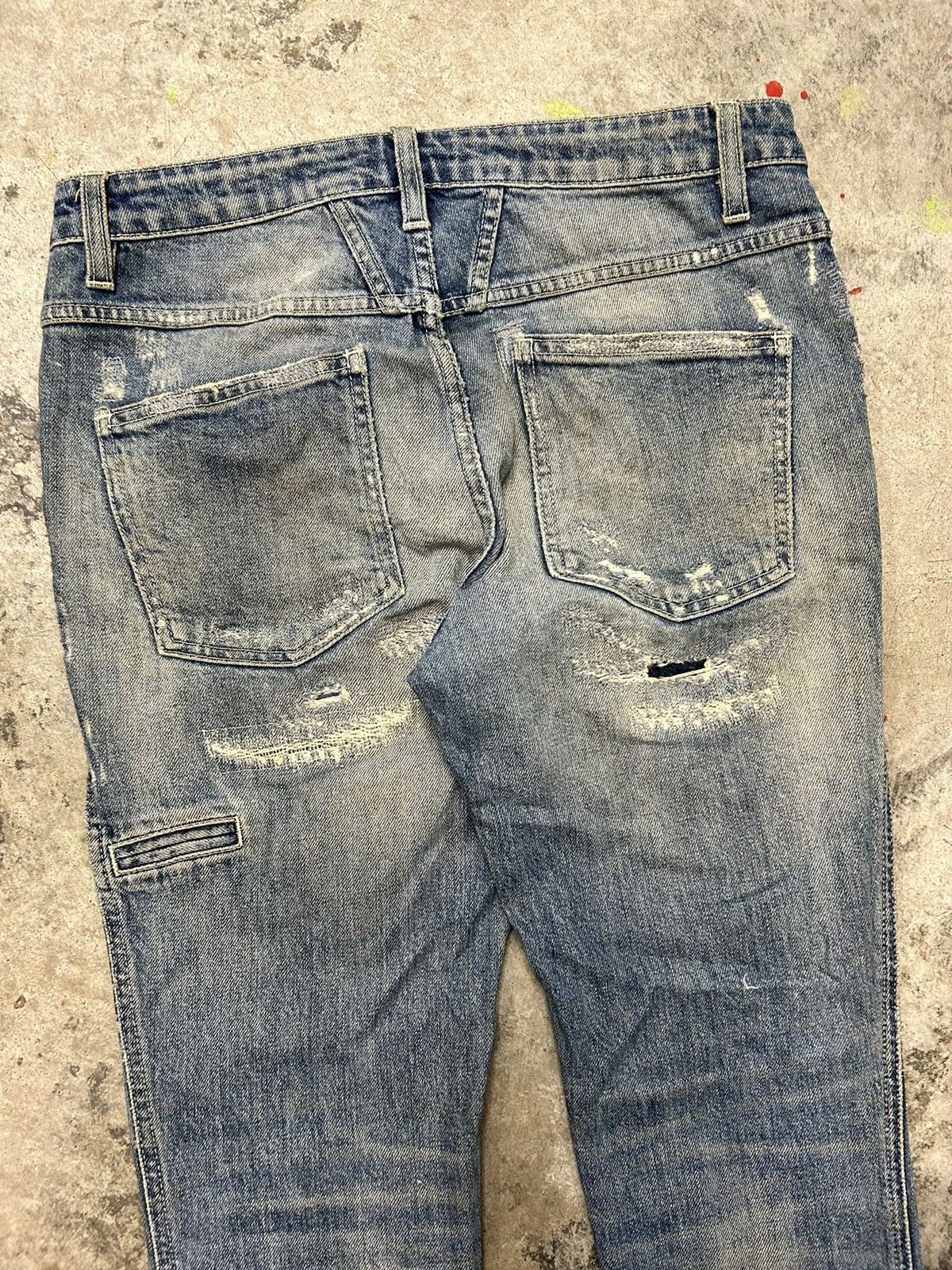 CLOSED × Marithe + Francois Girbaud Closed Ripped Jeans Blush Denim Size 28" / US 6 / IT 42 - 10 Thumbnail